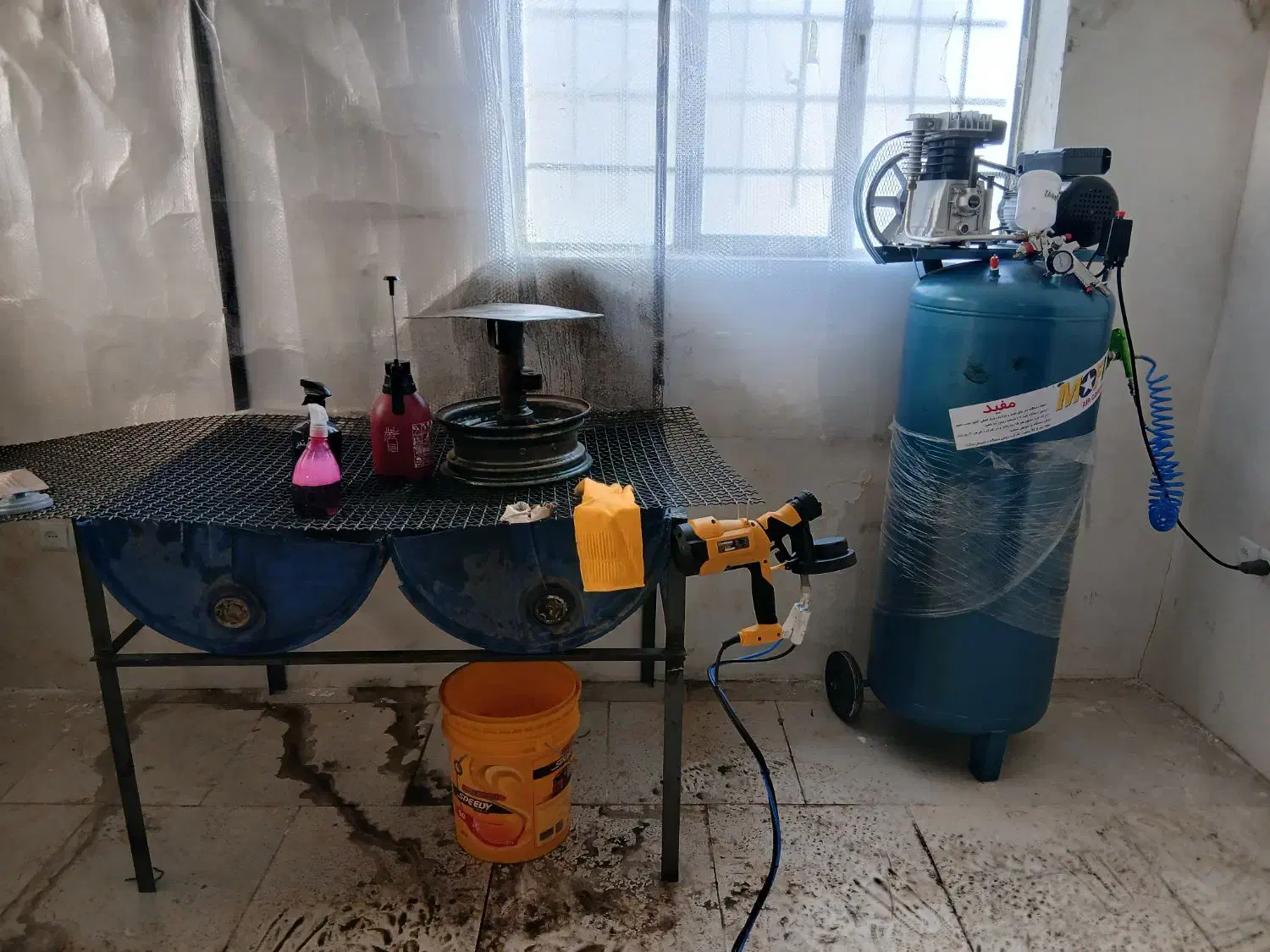 دستگاه کروم آبکاری استیل کاری|ماشینآلات صنعتی|کرج, بیسیم|دیوار