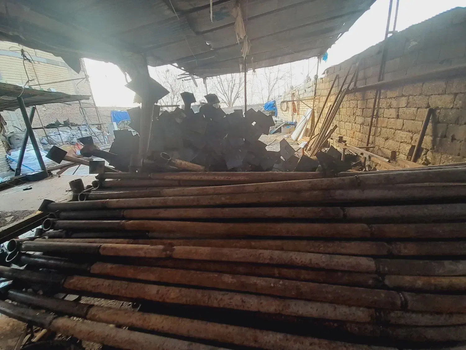 پایه گلخانه|مصالح و تجهیزات ساختمان|فلاورجان, |دیوار