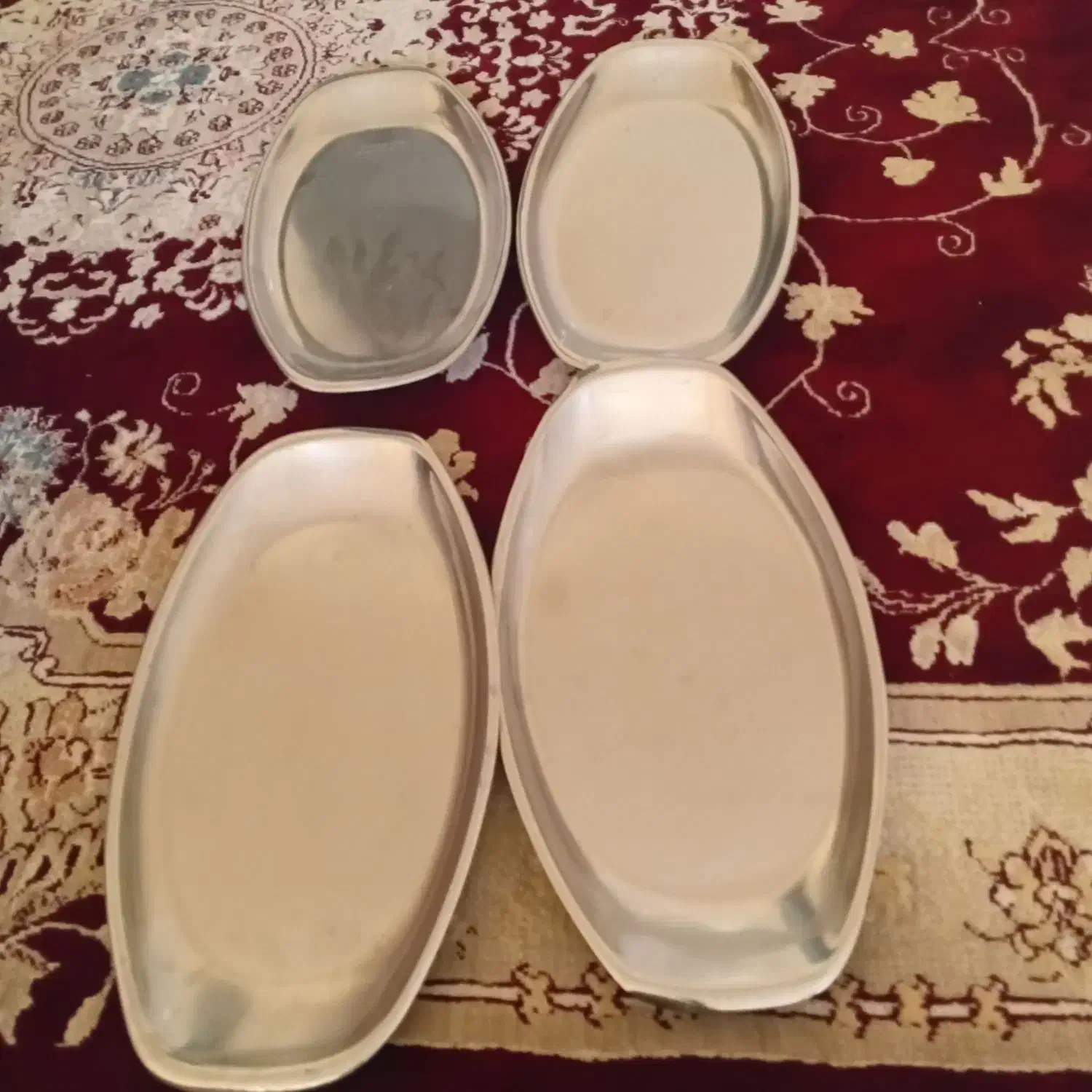 چهار عدد سینی|ظروف پخت‌وپز|بجنورد, |دیوار