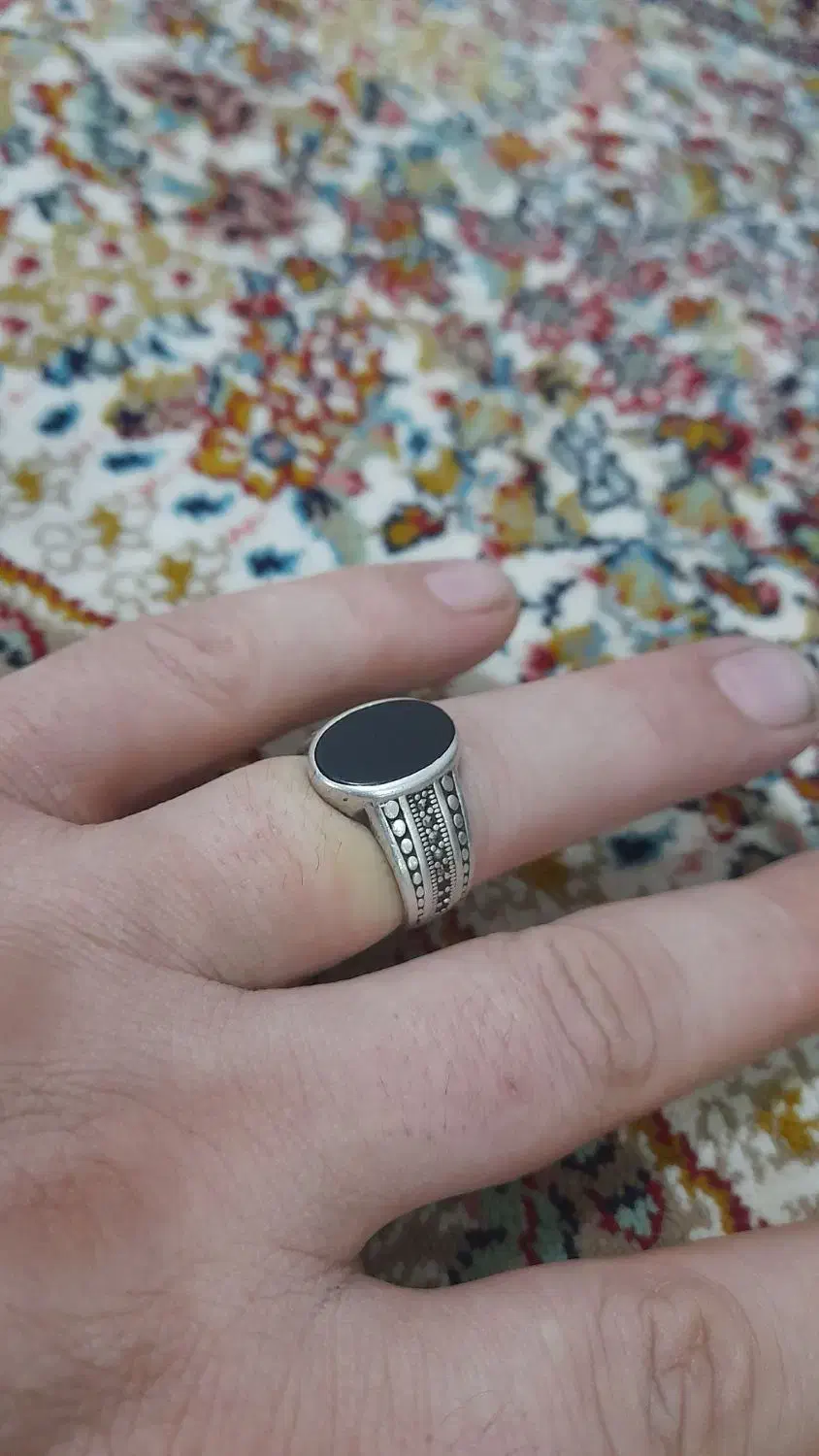 انگشتر نقره ۹۲۵|جواهرات|میاندوآب, |دیوار