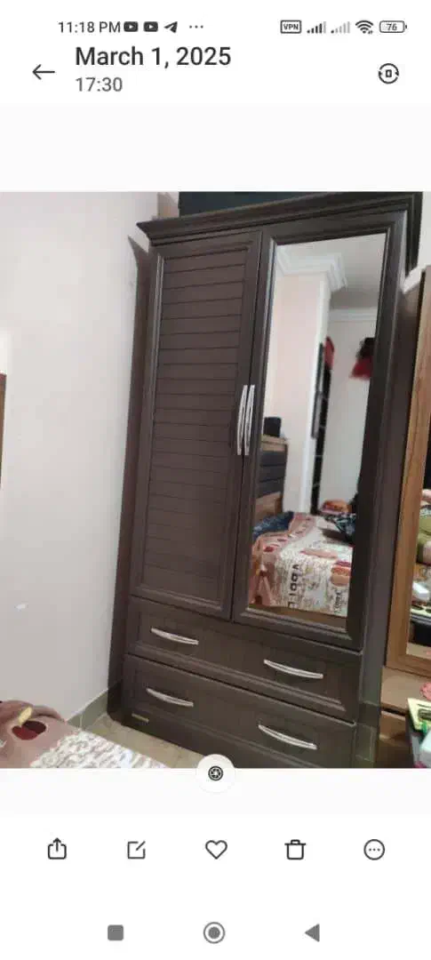 کمد لباس|جاکفشی، کمد، دراور|گرگان, |دیوار