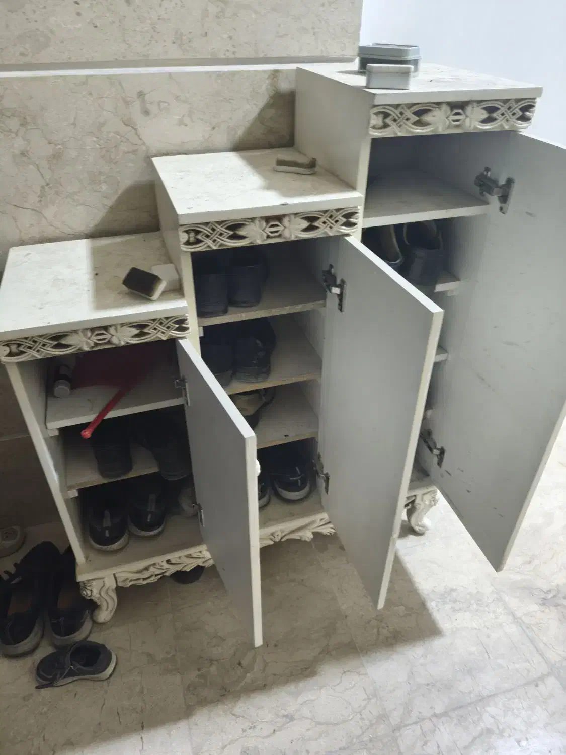 جاکفشی،ممبران ،تمام چوب|جاکفشی، کمد، دراور|کرمان, |دیوار