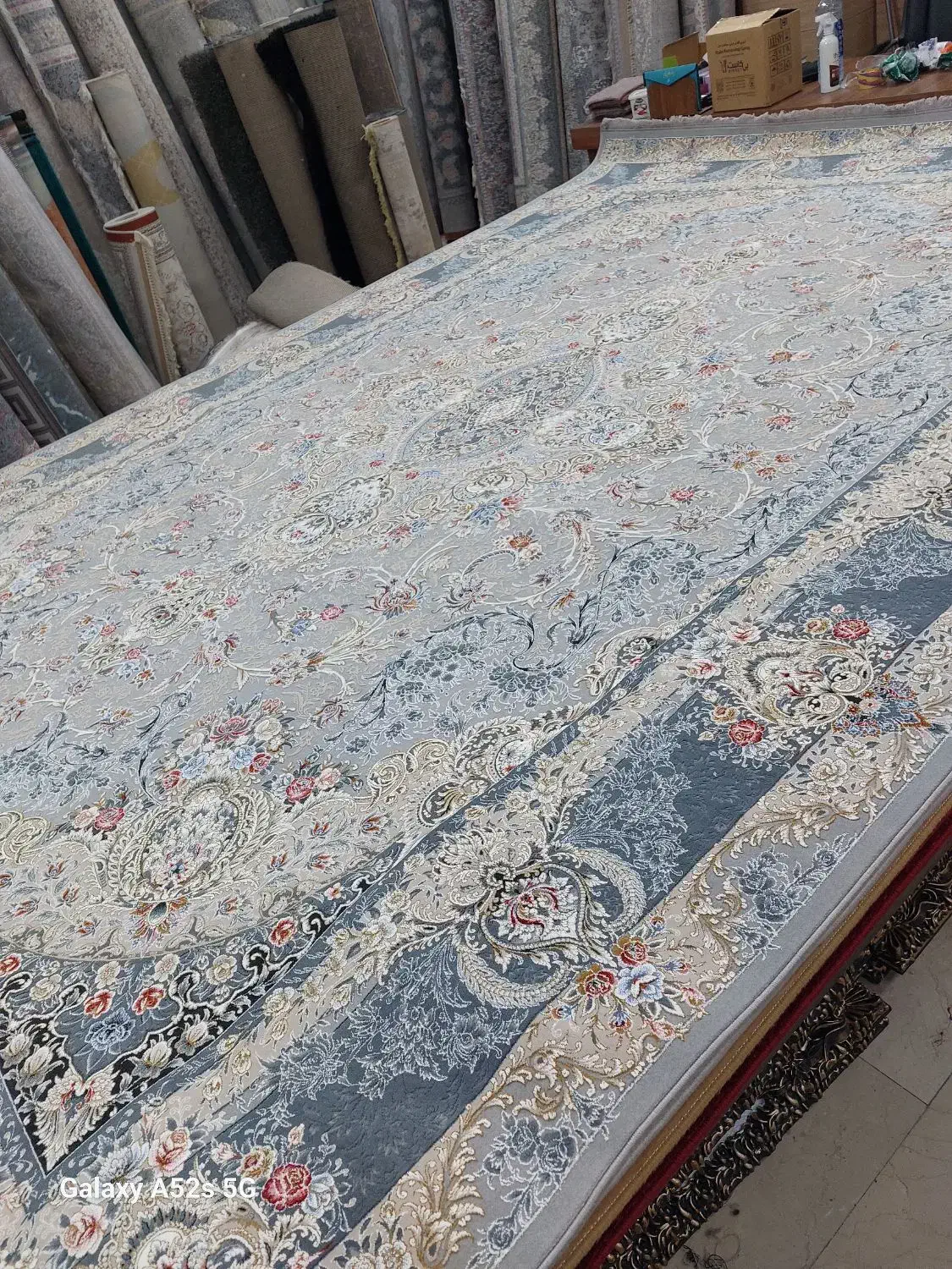 فرش ۱۰۰شانه ۳۰۰۰تراکم|فرش|محمدیه-قزوین, |دیوار