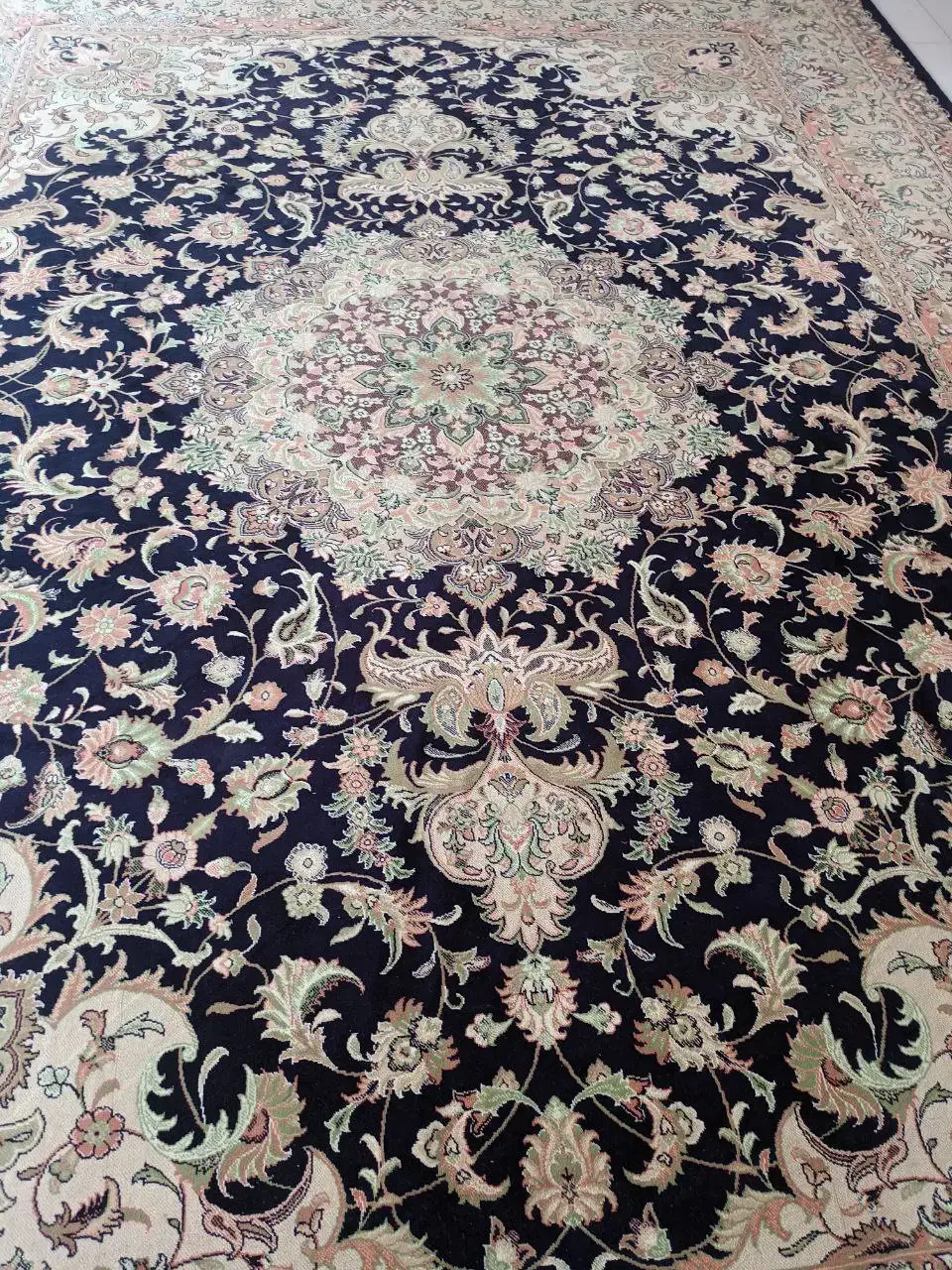 فرش مشهد درجه یک  پانصد شانه|فرش|چناران, |دیوار