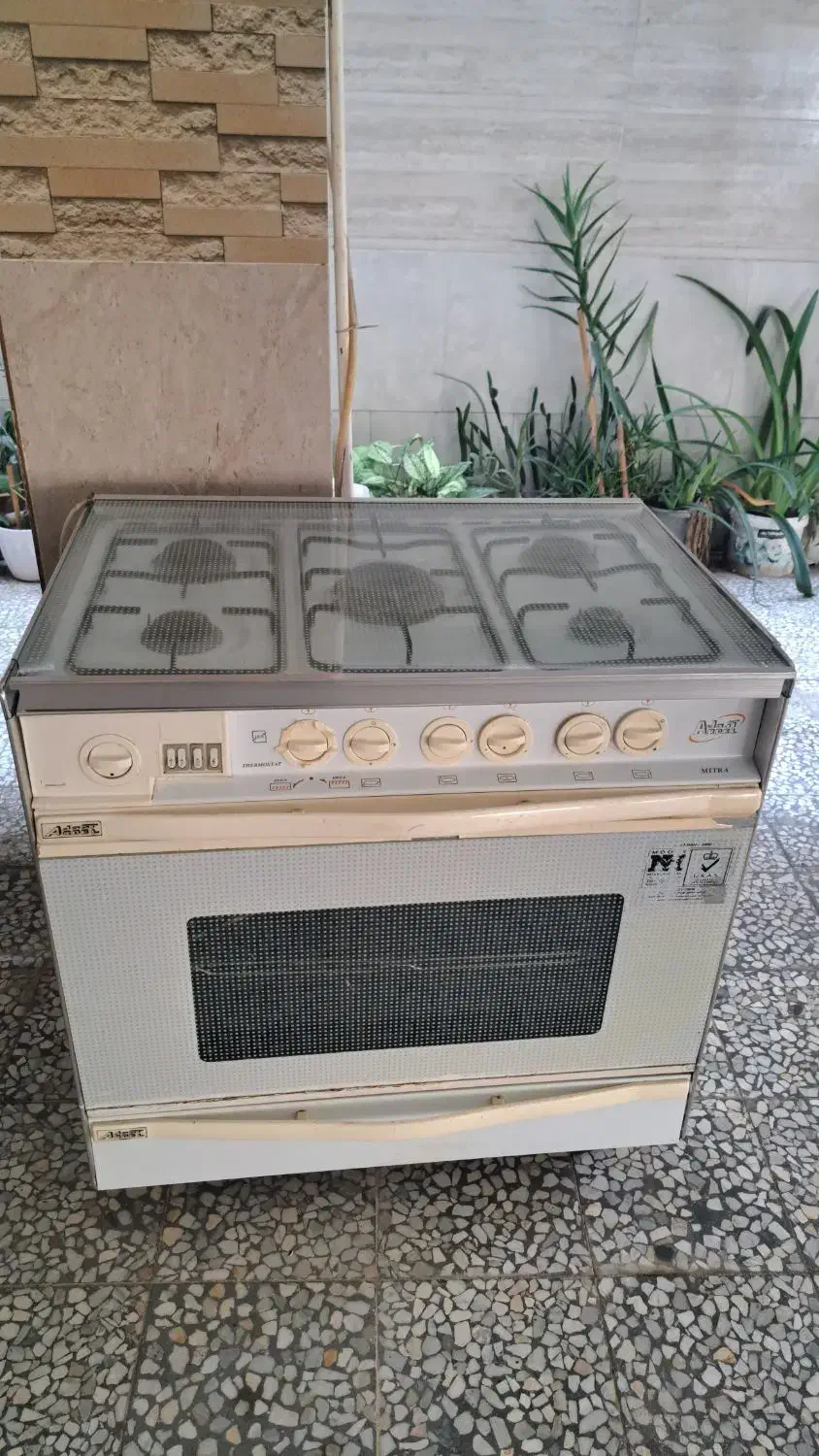 فروش فرگاز آردل ۵ شعله کاملا سالم|اجاق گاز و لوازم برقی پختوپز|قائمشهر, |دیوار