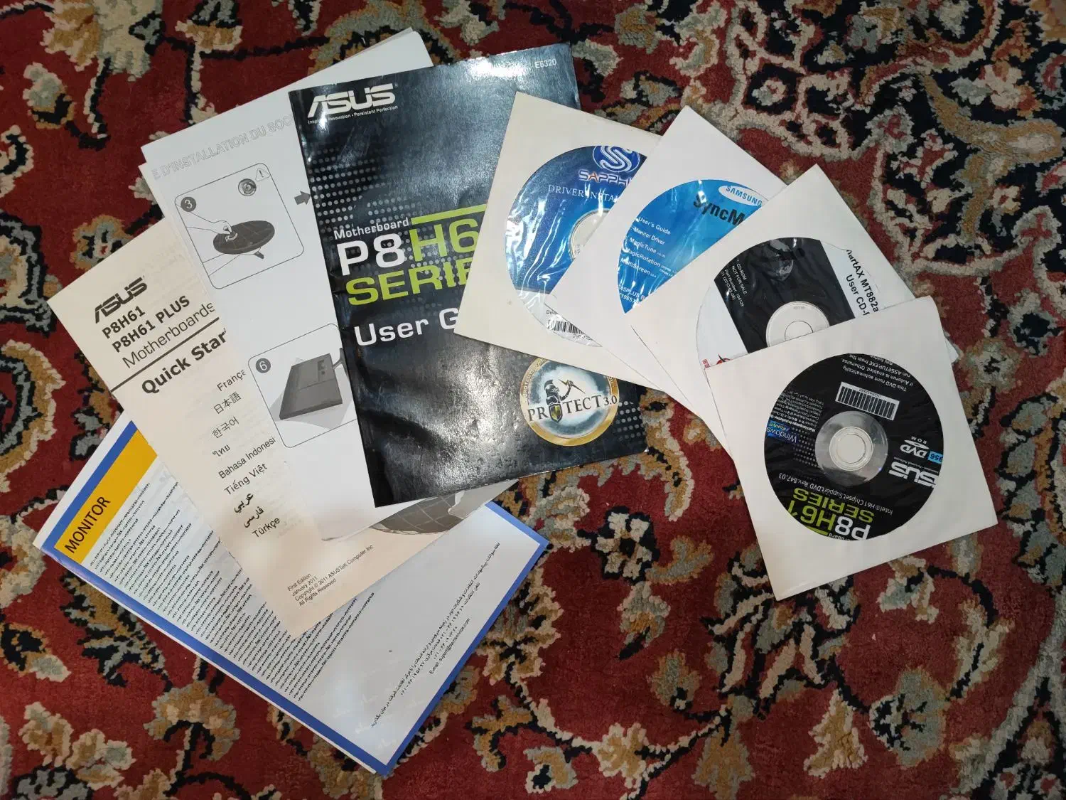 کامپیوتر کامل به همراه مانیتور ، کیبورد و ...|رایانه رومیزی|تهران, اوقاف|دیوار