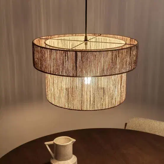 لوستر رافیا|لوستر و چراغ آویز|لاهیجان, شیشه گران|دیوار