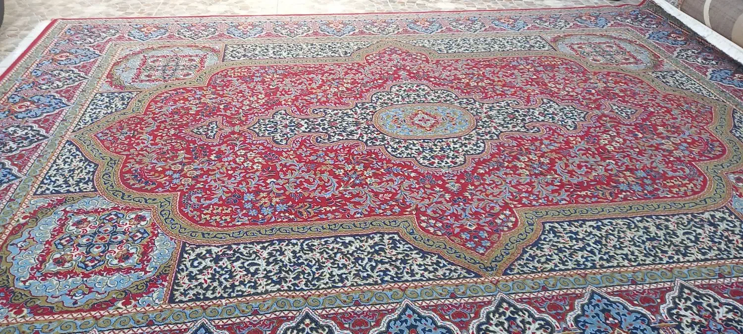 فرش ۱۲متر جفت با تک دارم کنگان|فرش|بندر کنگان, |دیوار