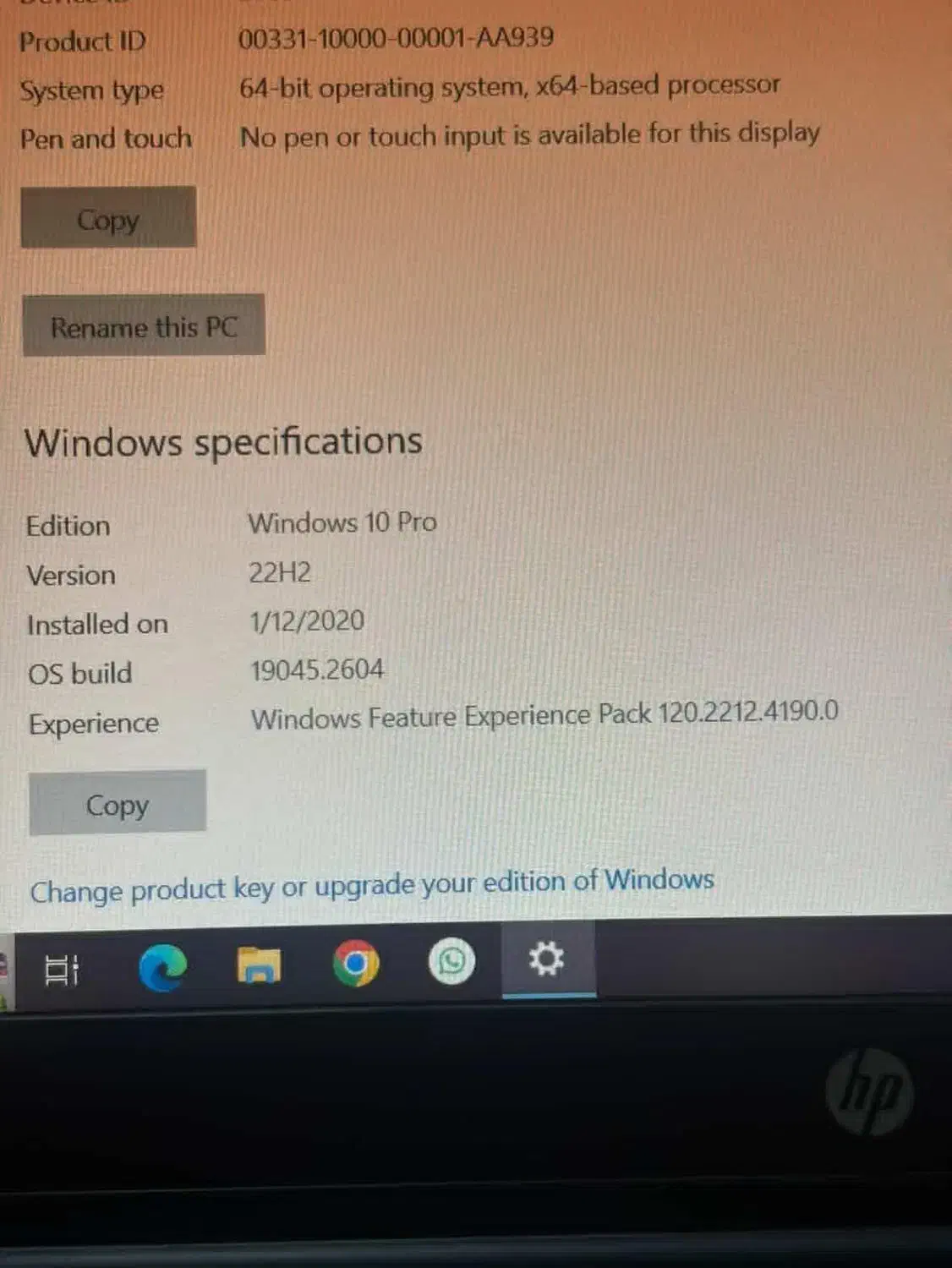 لب تاپ hp|رایانه همراه|کردکوی, |دیوار