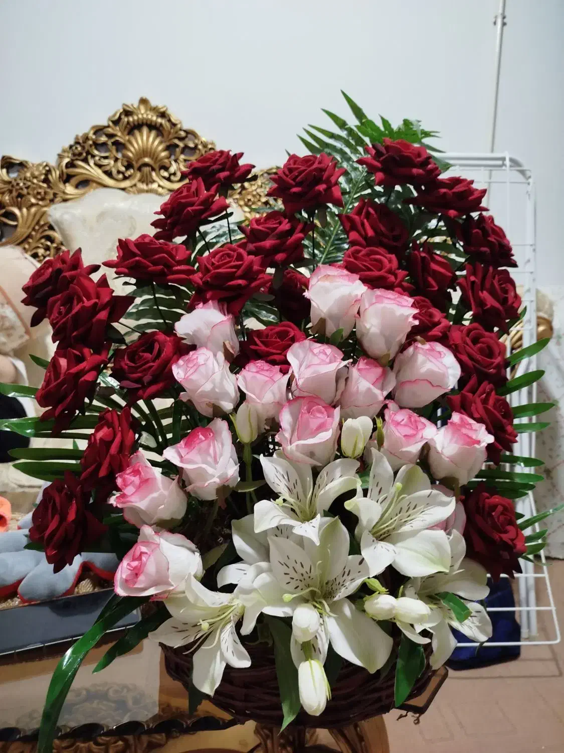 دسته گل خواستگاری|گل مصنوعی|مراغه, |دیوار