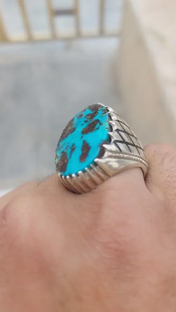 انگشتر فیروزه کلکسیونی|جواهرات|سراوان, |دیوار