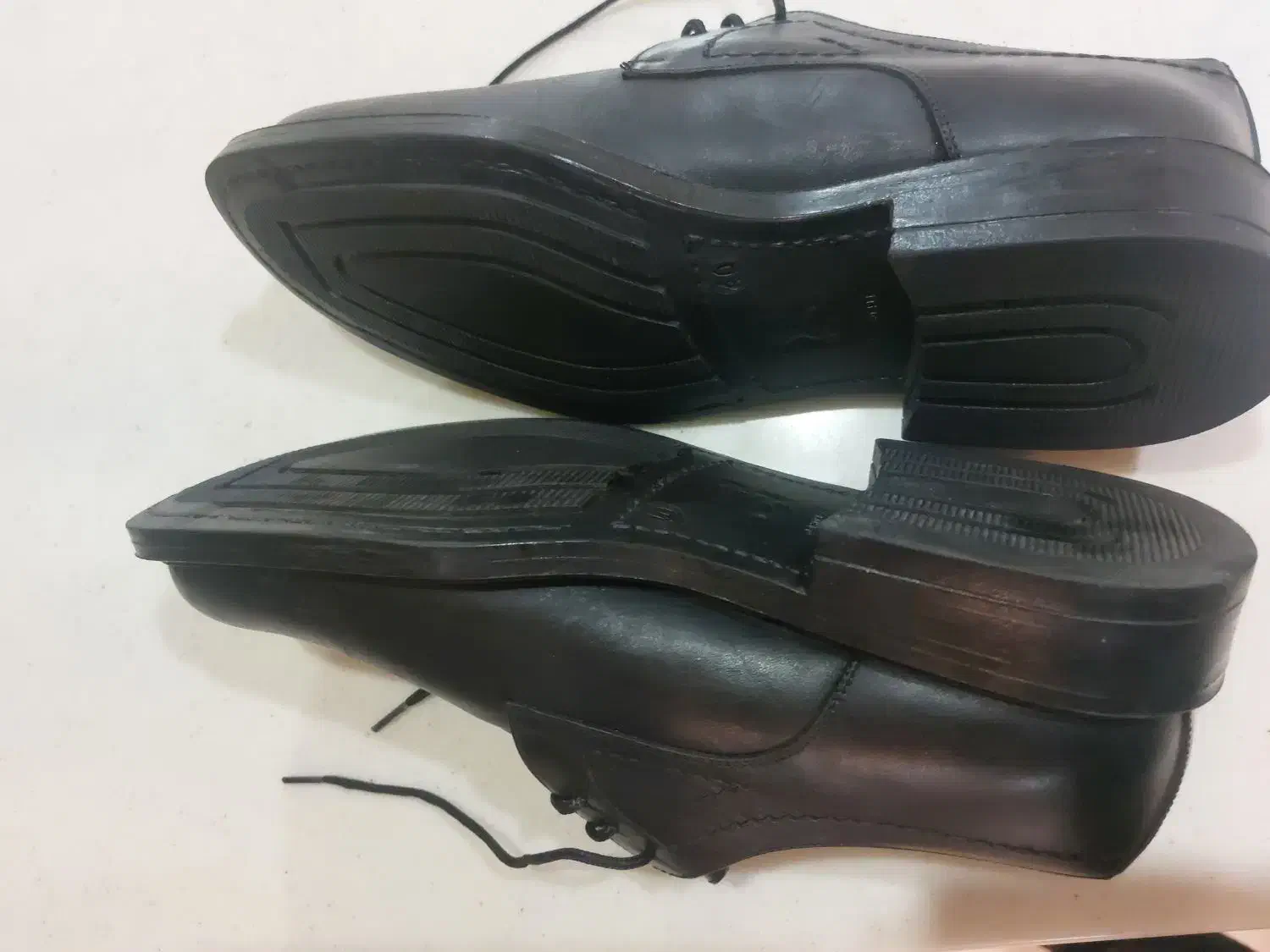 کفش مشکی مردانه چرم تبریز|کیف، کفش، کمربند|تهران, نیروی دریایی|دیوار