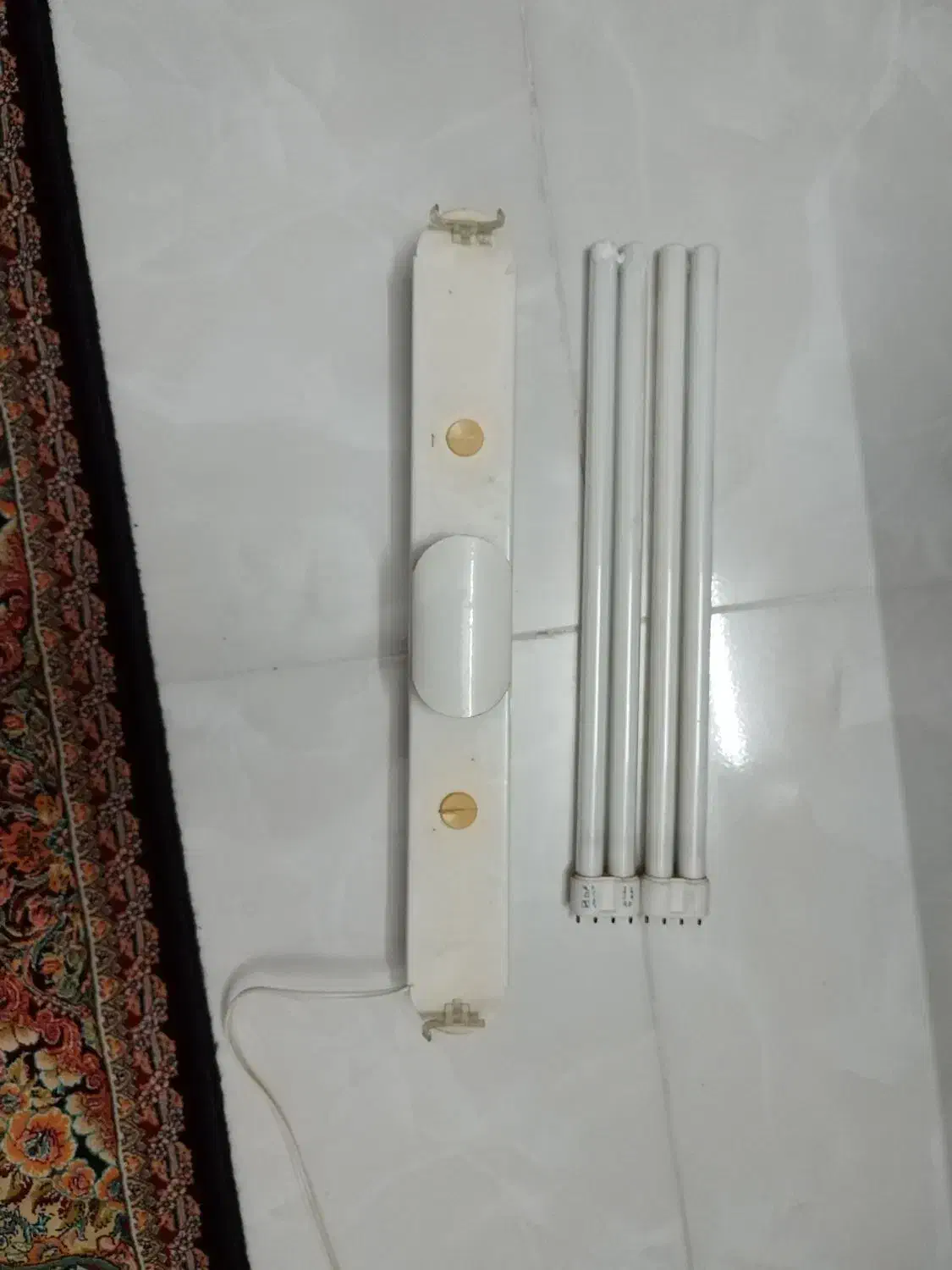 پایه مهتابی با لامپ|لامپ و چراغ|قم, تعویض پلاک|دیوار