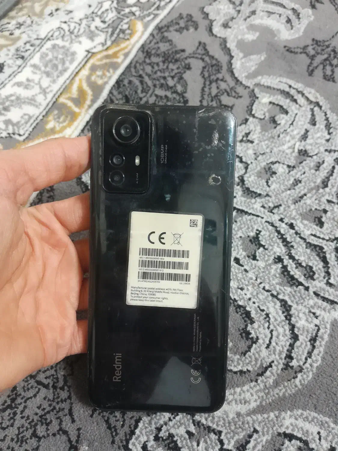 شیایومی نوت 12 اس 256|موبایل|تربت جام, شهید مدرس|دیوار