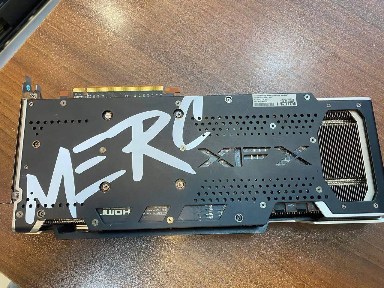 RX 6800XT 16GB GDDR6 XFX MERC|قطعات و لوازم جانبی رایانه|مشهد, عامل|دیوار