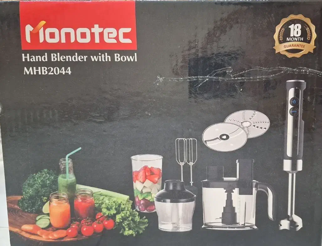 گوشت کوب برقی ۶ کاره monotec نو|خردکن، آسیاب، غذاساز|تهران, شهران جنوبی|دیوار