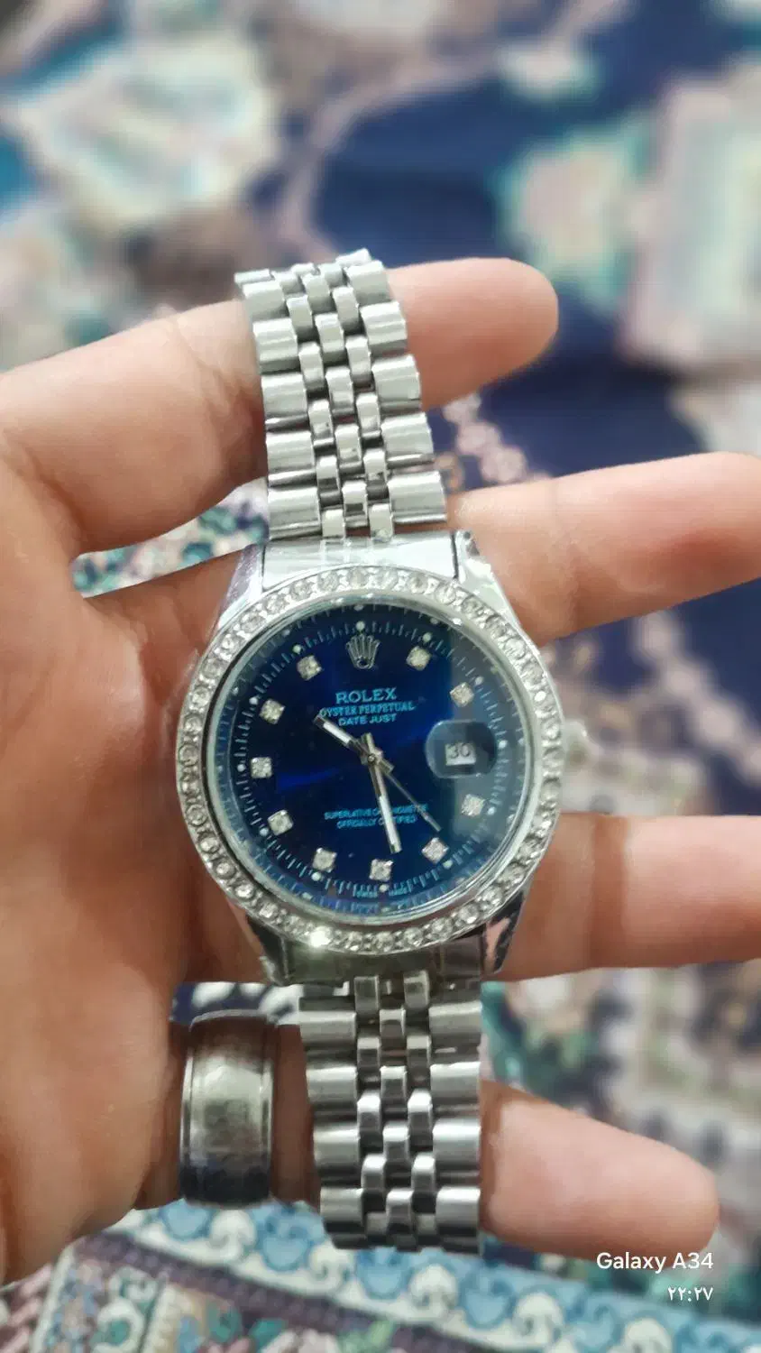 ساعت رولکس دور نگین|ساعت|بروجرد, |دیوار