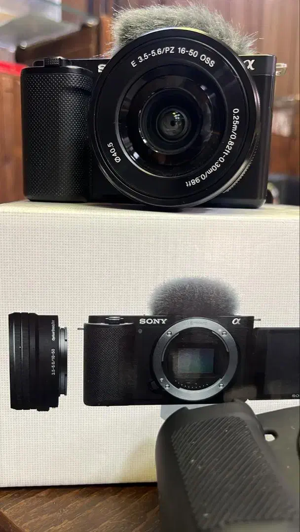 سونی zve10+16/50|دوربین عکاسی و فیلم‌برداری|تهران, آذری|دیوار