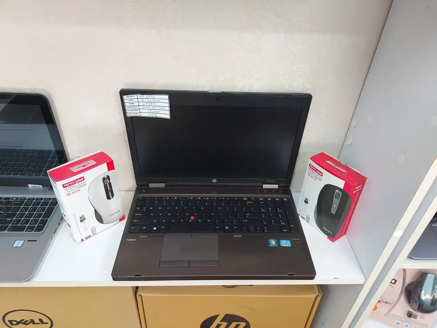 لپتاپHPcore i5رم8هاردssd  کاملانوباکارتن15.6|رایانه همراه|تهران, پونک|دیوار