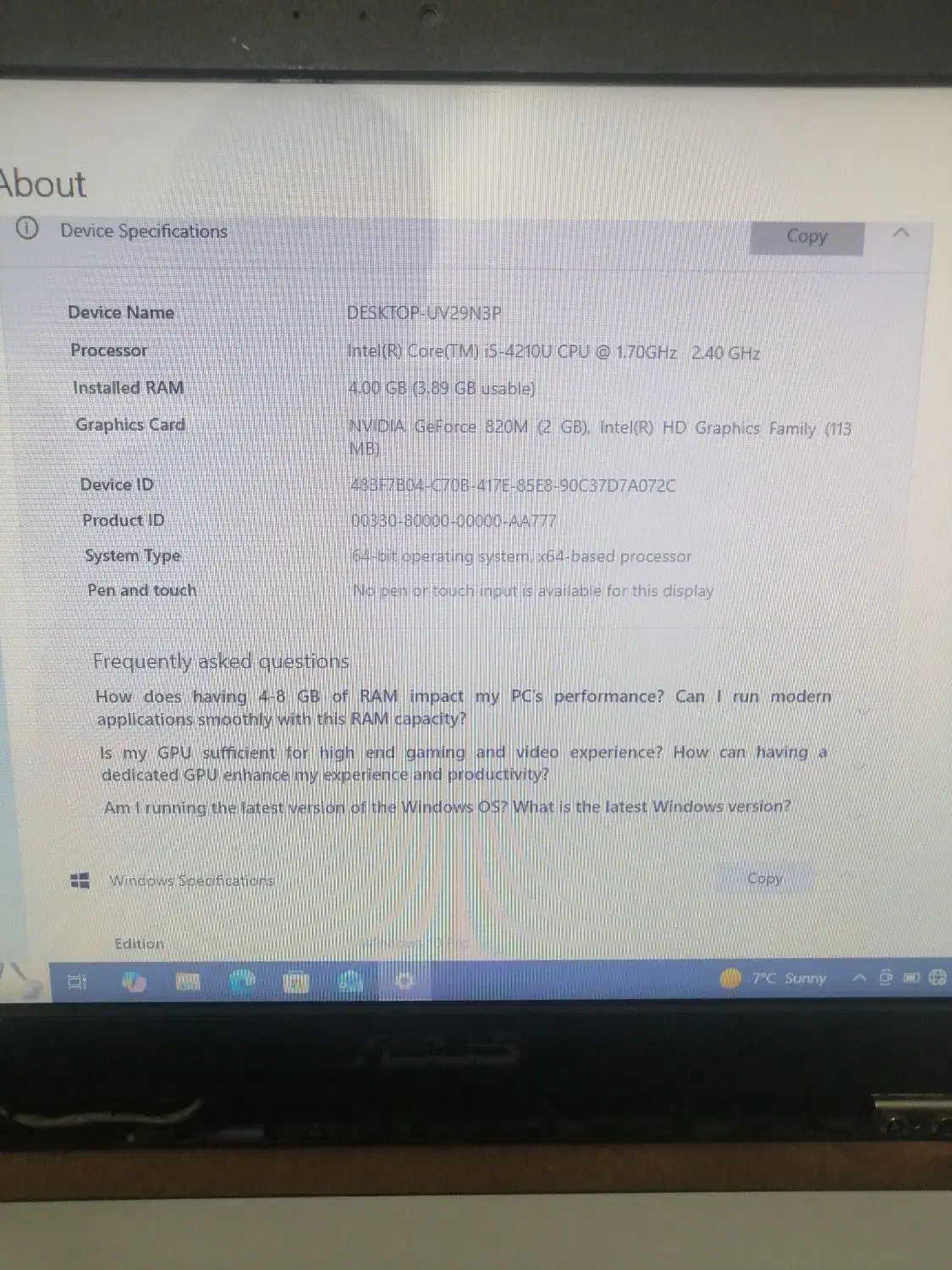 لپتاپ asus k555ld|رایانه همراه|مشهد, پورسینا|دیوار