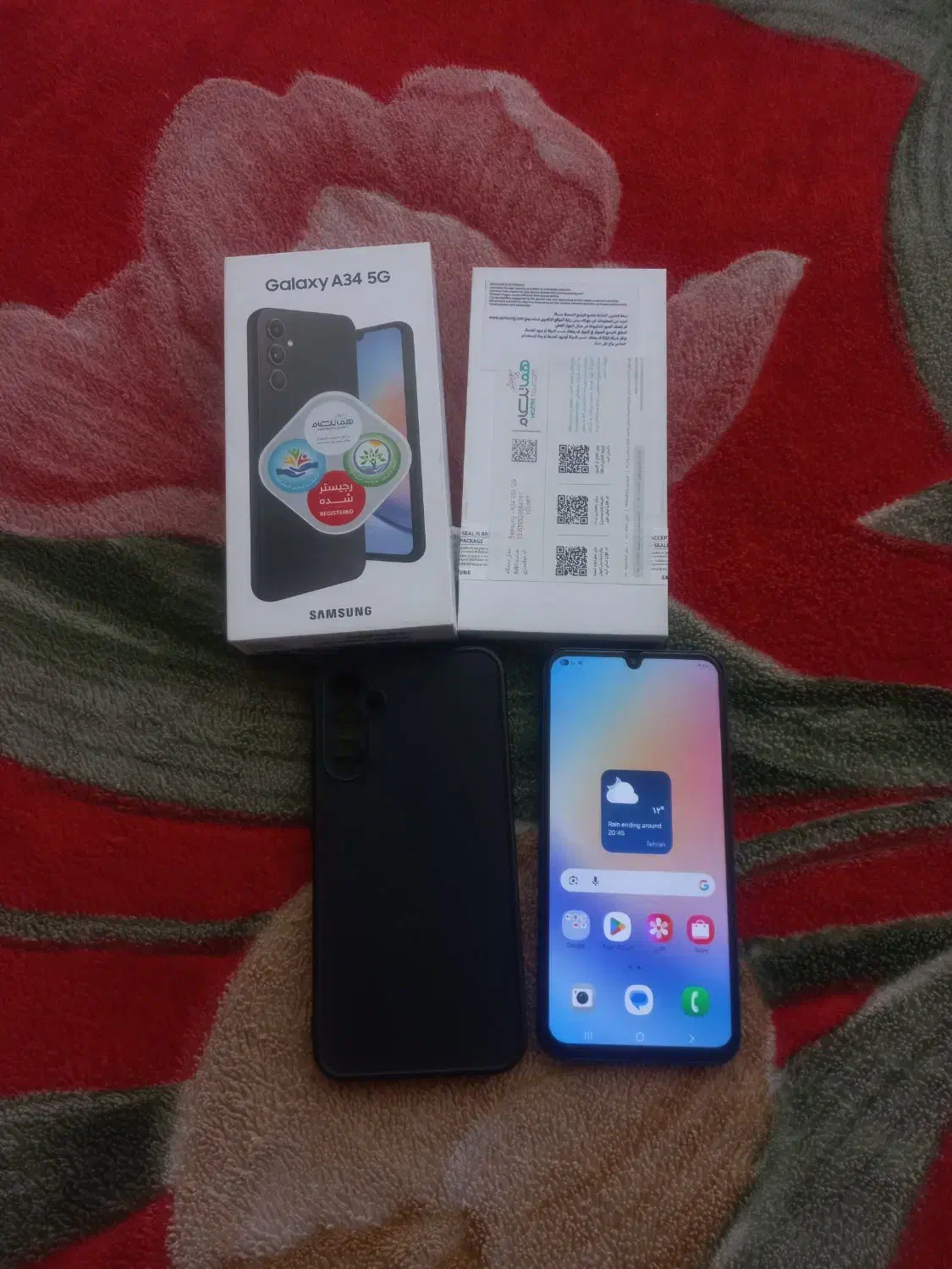 A34  256G|موبایل|قم, رضویه|دیوار