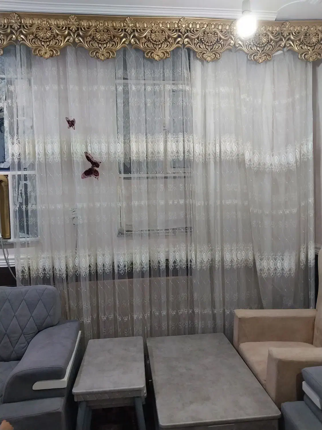 ۴متر تور ۴متر کتیبه ۴متر استر|پرده، رانر، رومیزی|شوشتر, |دیوار