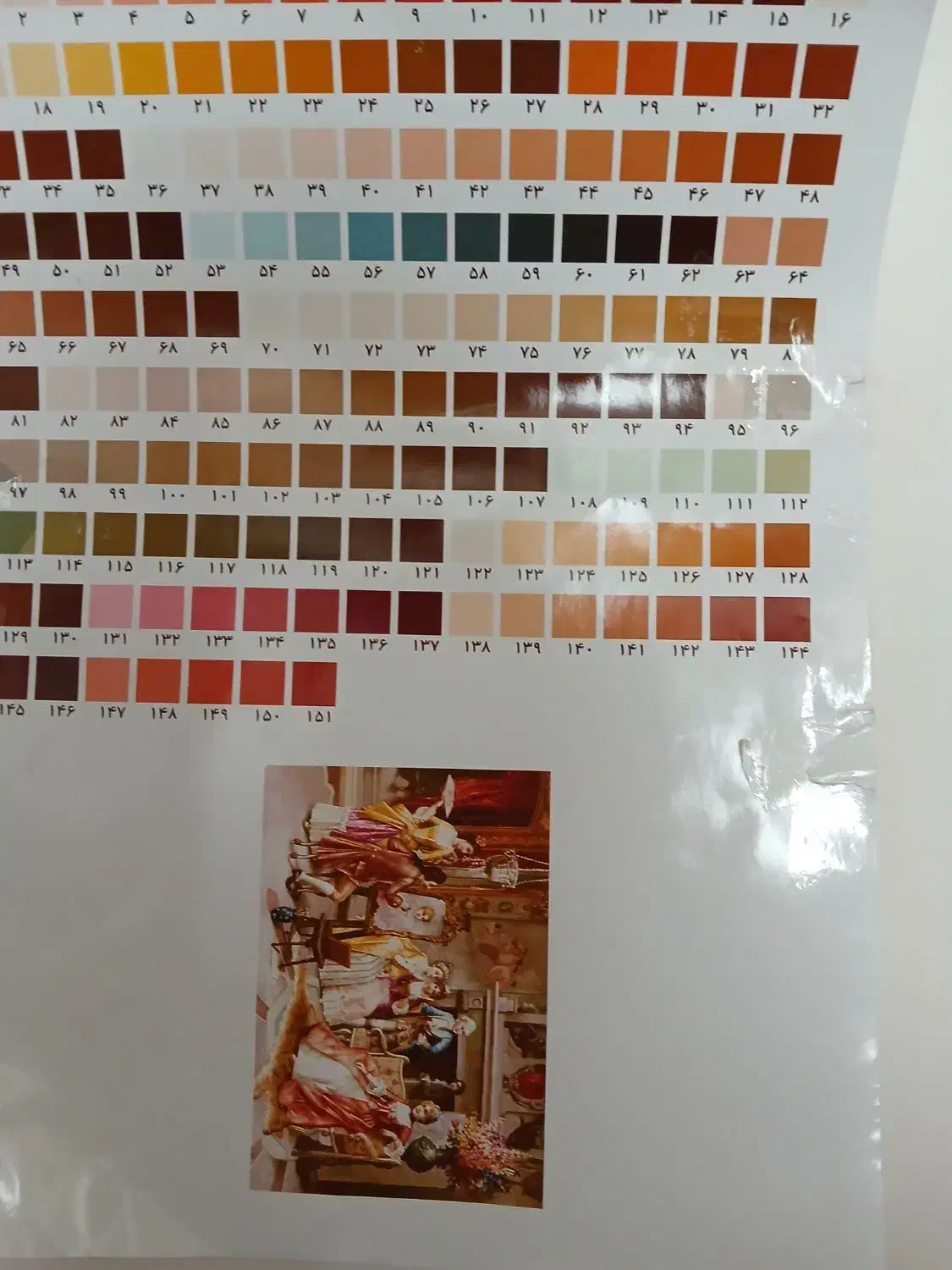 نقشه ی تابلو فرش|تابلو فرش|ابهر, |دیوار