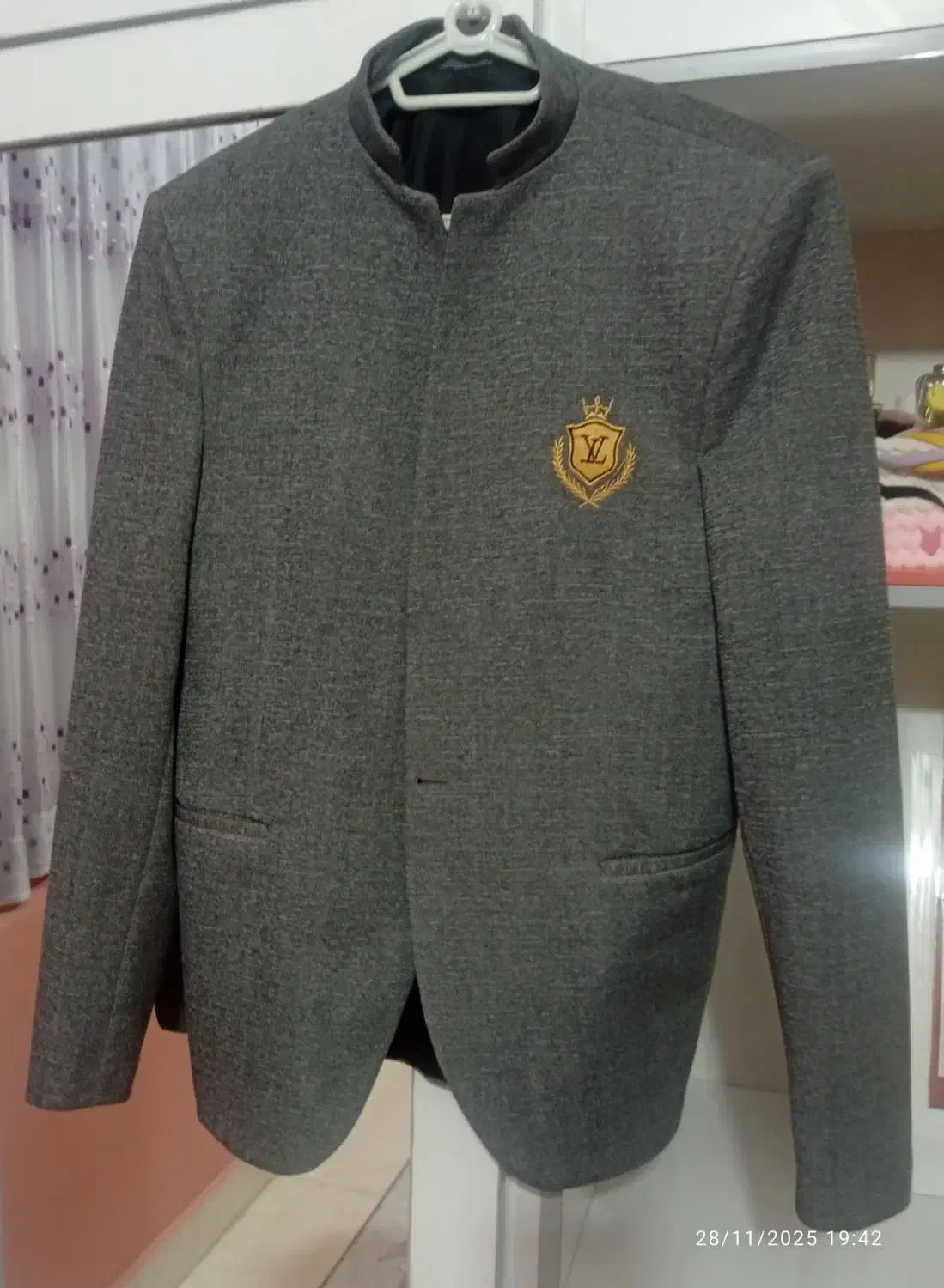 کت طوسی یقه سه سانت|لباس|بندرعباس, |دیوار