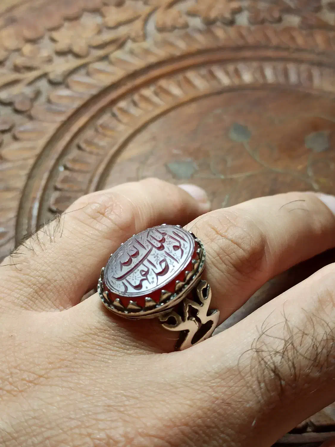 انگشتر خطی رکاب علی علی|جواهرات|رشت, شهرک صبا|دیوار