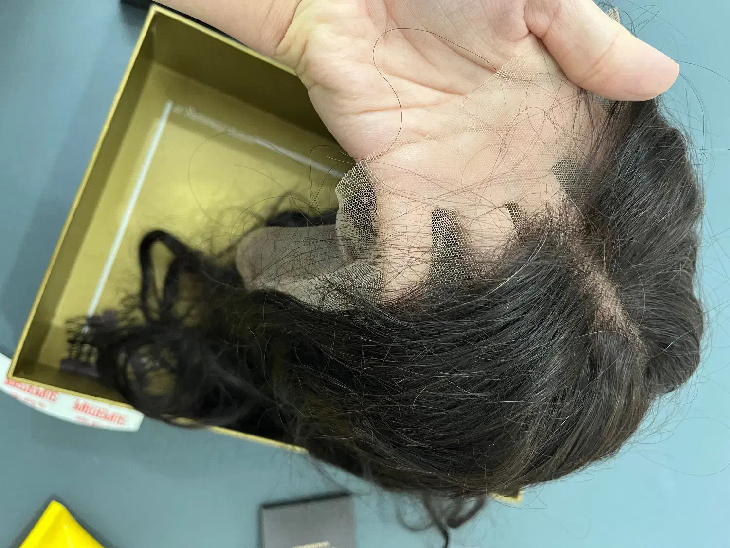 کلاه گیس طبیعی رنگ مشکی|آرایشی، بهداشتی، درمانی|گنبد کاووس, |دیوار