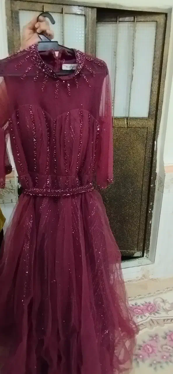 لباس مجلسی نو و شیک (فقط یکبار استفاده شده)|لباس|گراش, |دیوار