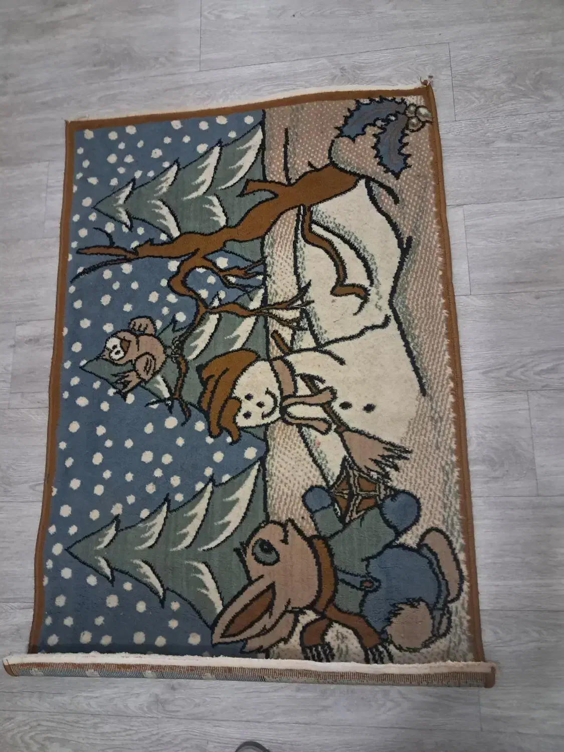 قالیچه کودک|فرش|قائم‌شهر, |دیوار