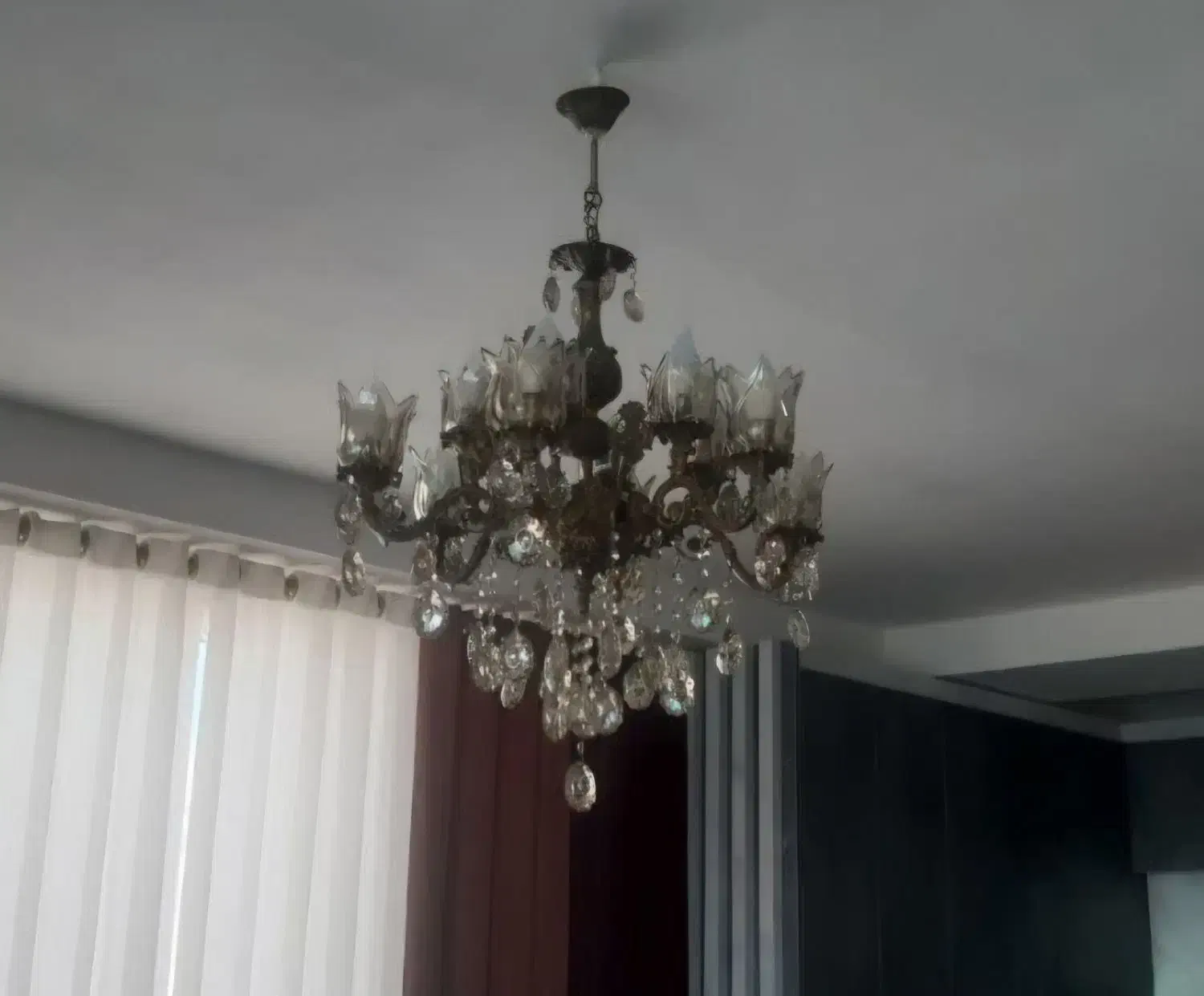 لوستر|لوستر و چراغ آویز|هشتگرد, شهرک پارسیان|دیوار