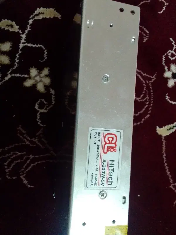 منبع تغذیه ۵ولت ۴۰ امپر|لوازم جانبی موبایل و تبلت|نیشابور, باغرود|دیوار