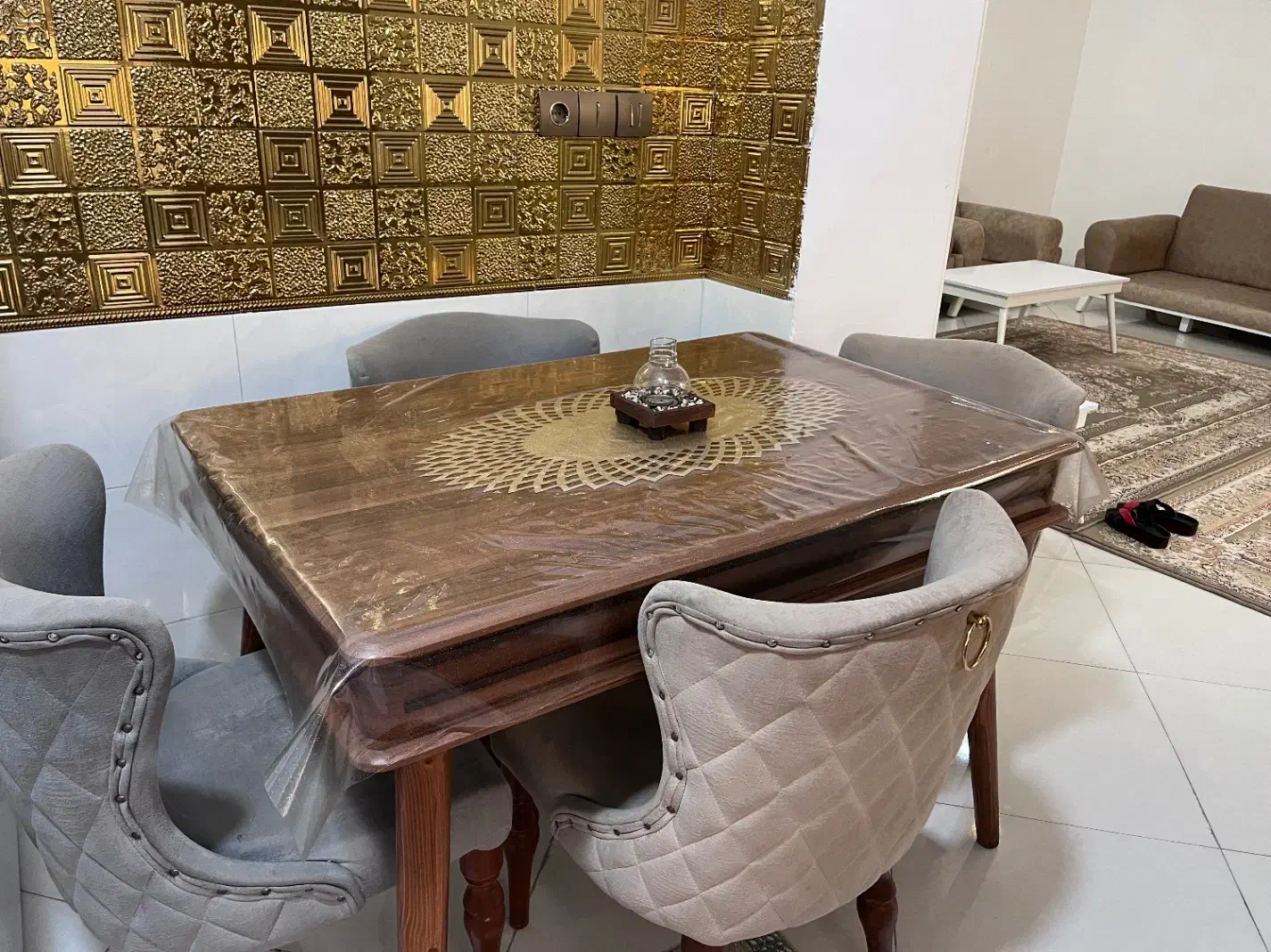 میز ناهار خوری ۴ نفره|میز و صندلی غذاخوری|لنگرود, |دیوار