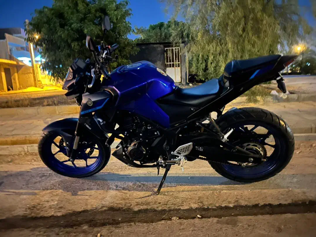 موتور ام تی ۲۵ در حد صفر مع با موتور سنگین|موتورسیکلت|برازجان, |دیوار