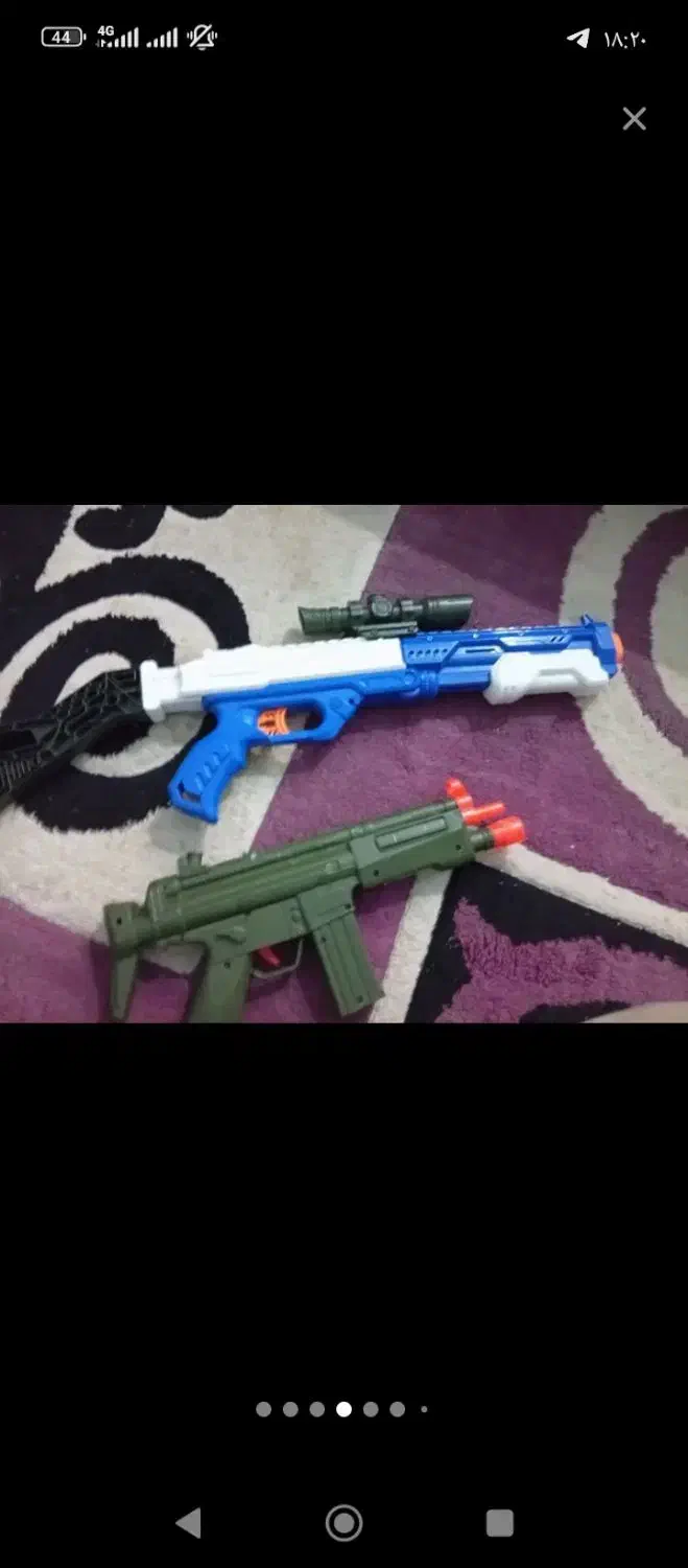 تفنگ اسباب بازی|اسباب‌‌بازی|آزادشهر, |دیوار