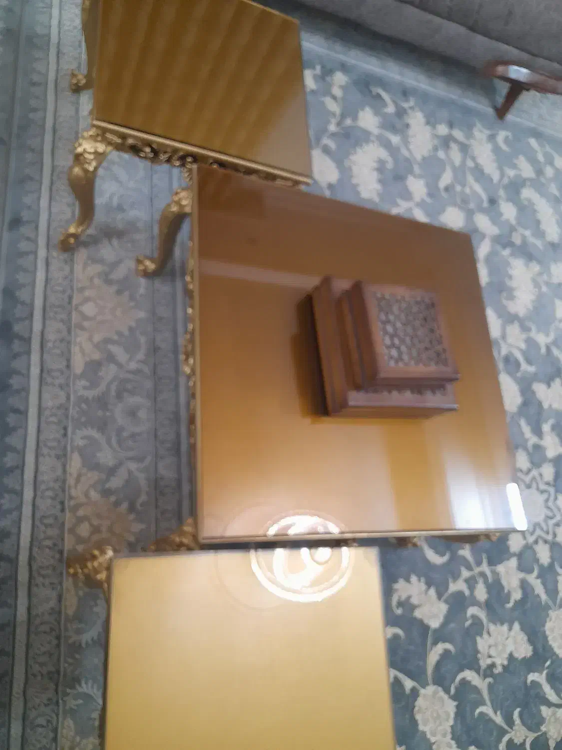 میز جلو مبلی و عسلی با شیشه ۶ میل|مبلمان خانگی و میز عسلی|پیشوا, |دیوار