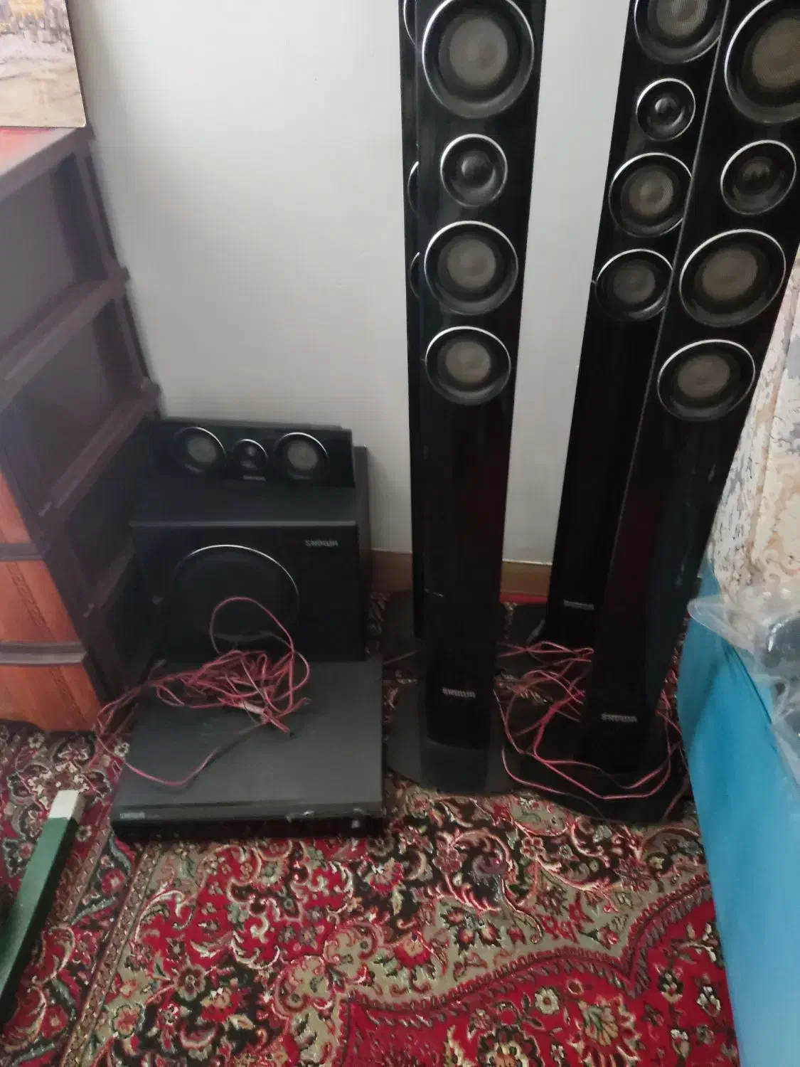 سیمای خوانواده|سیستم صوتی خانگی|شیراز, میانرود|دیوار