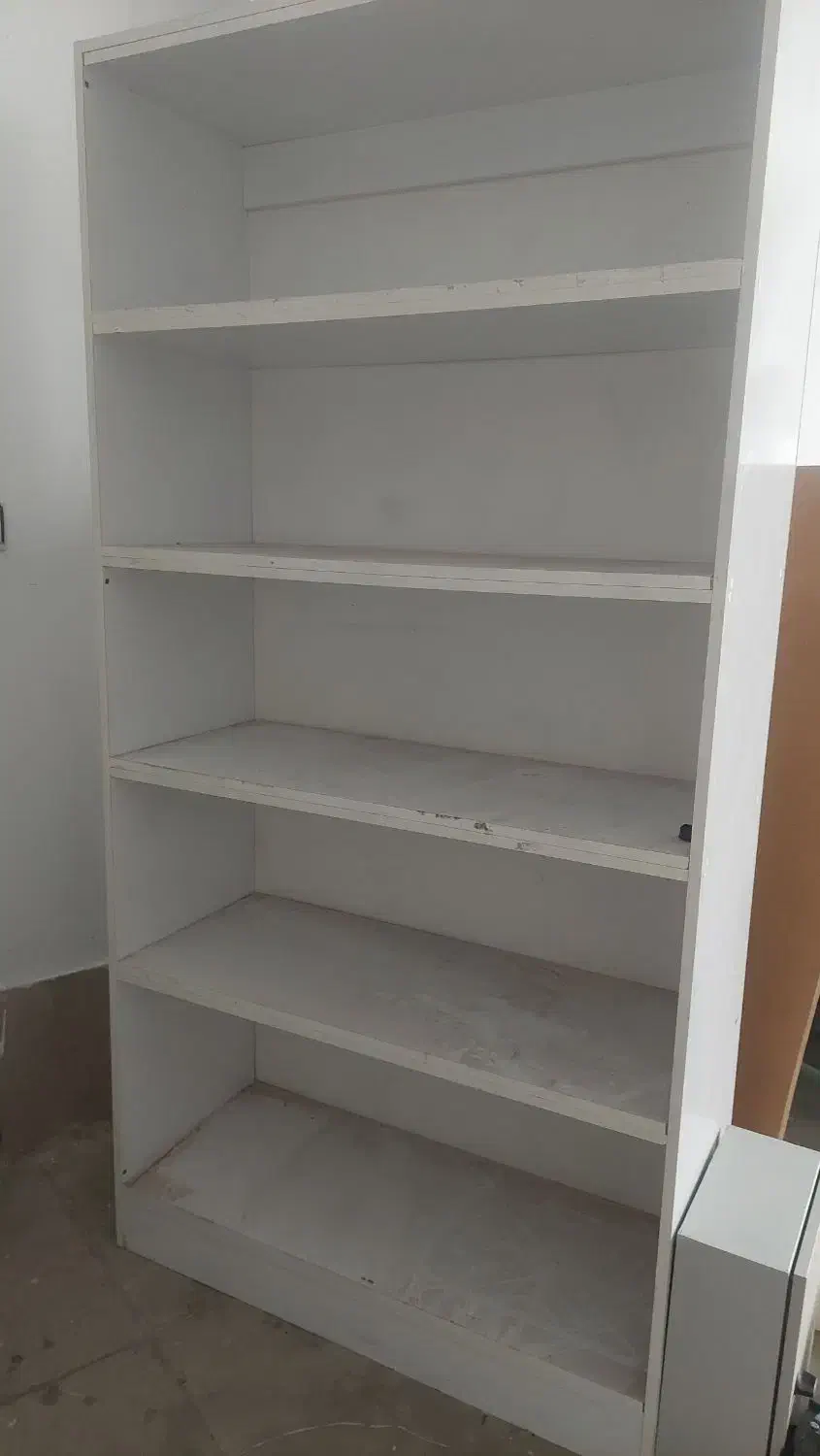 قفسه ام دی اف|کتابخانه، شلف، قفسههای دیواری|قدس, شهرک صنعتی گلگون|دیوار