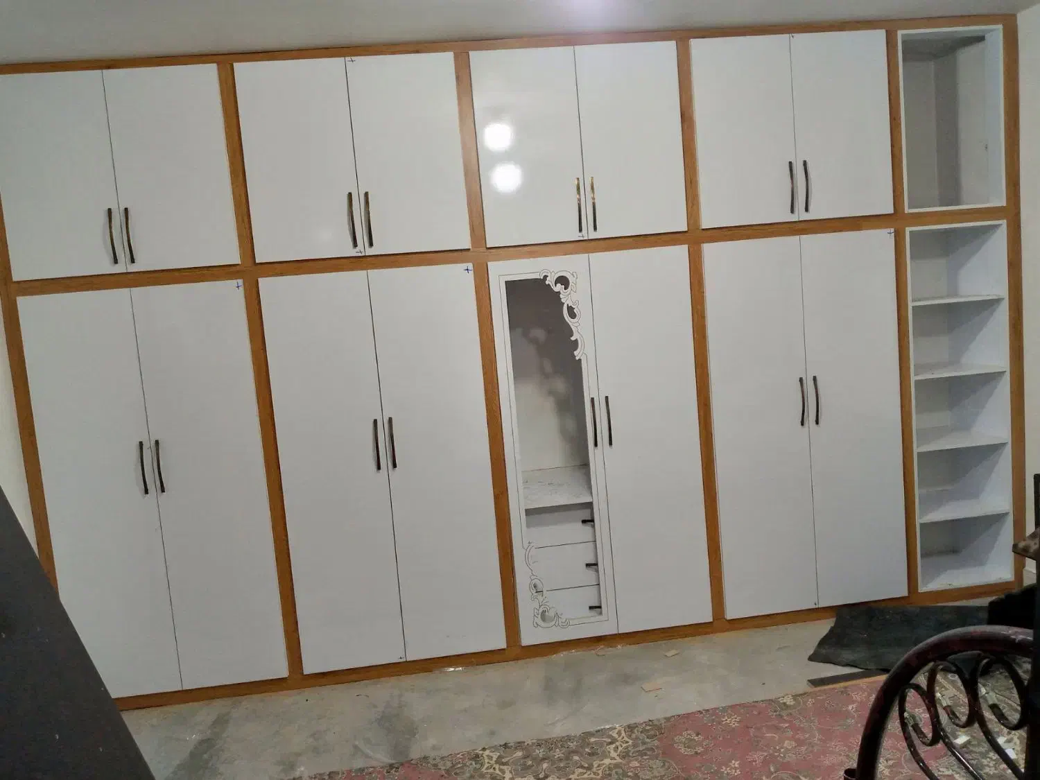 کمد کابینت ترمول مربل شیت ویترین مغازه میز|جاکفشی، کمد، دراور|لردگان, |دیوار