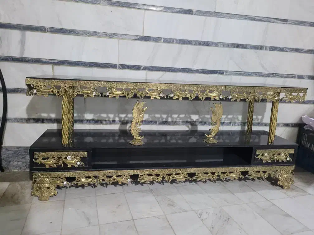 زیرتلویزیون برنز|میز تلویزیون|نورآباد, |دیوار