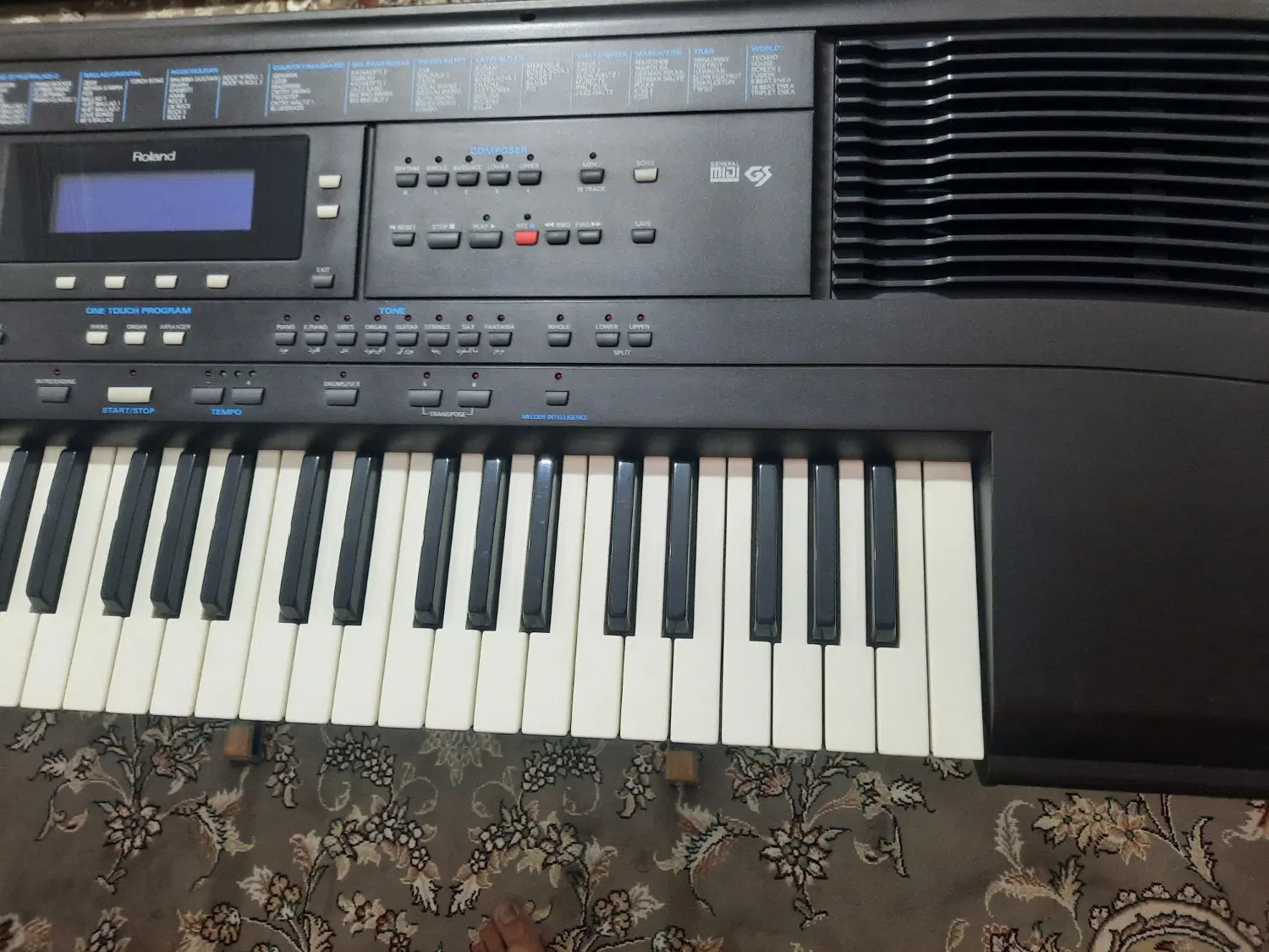 Roland e500 or|پیانو، کیبورد، آکاردئون|شیراز, مسلم|دیوار
