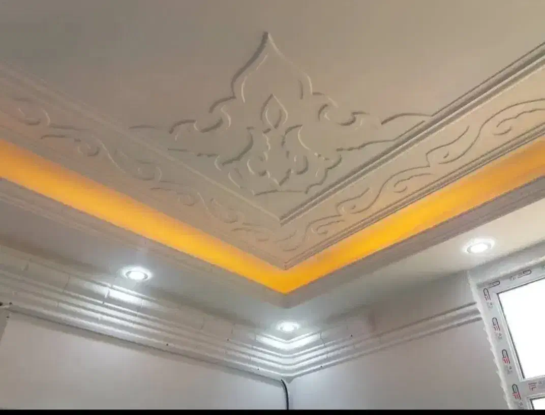 گچکاری گچ کاری رفع شوره  گچکاری  بروجردی|خدمات پیشه و مهارت|آبادان, |دیوار