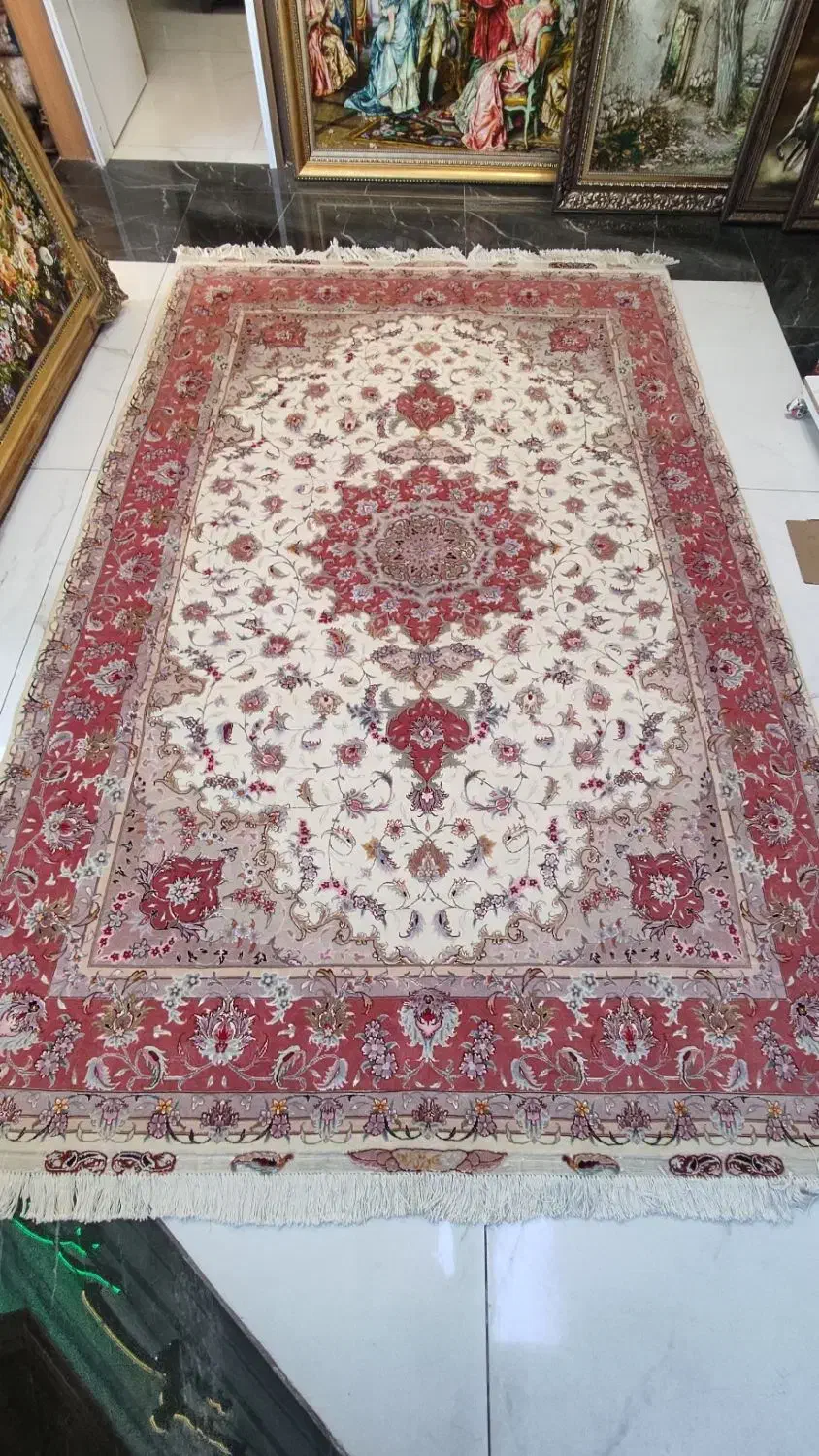 فرش تک ۶متری  نقشه تقی زاده.   ۵۰رج|فرش|تهران, پونک|دیوار