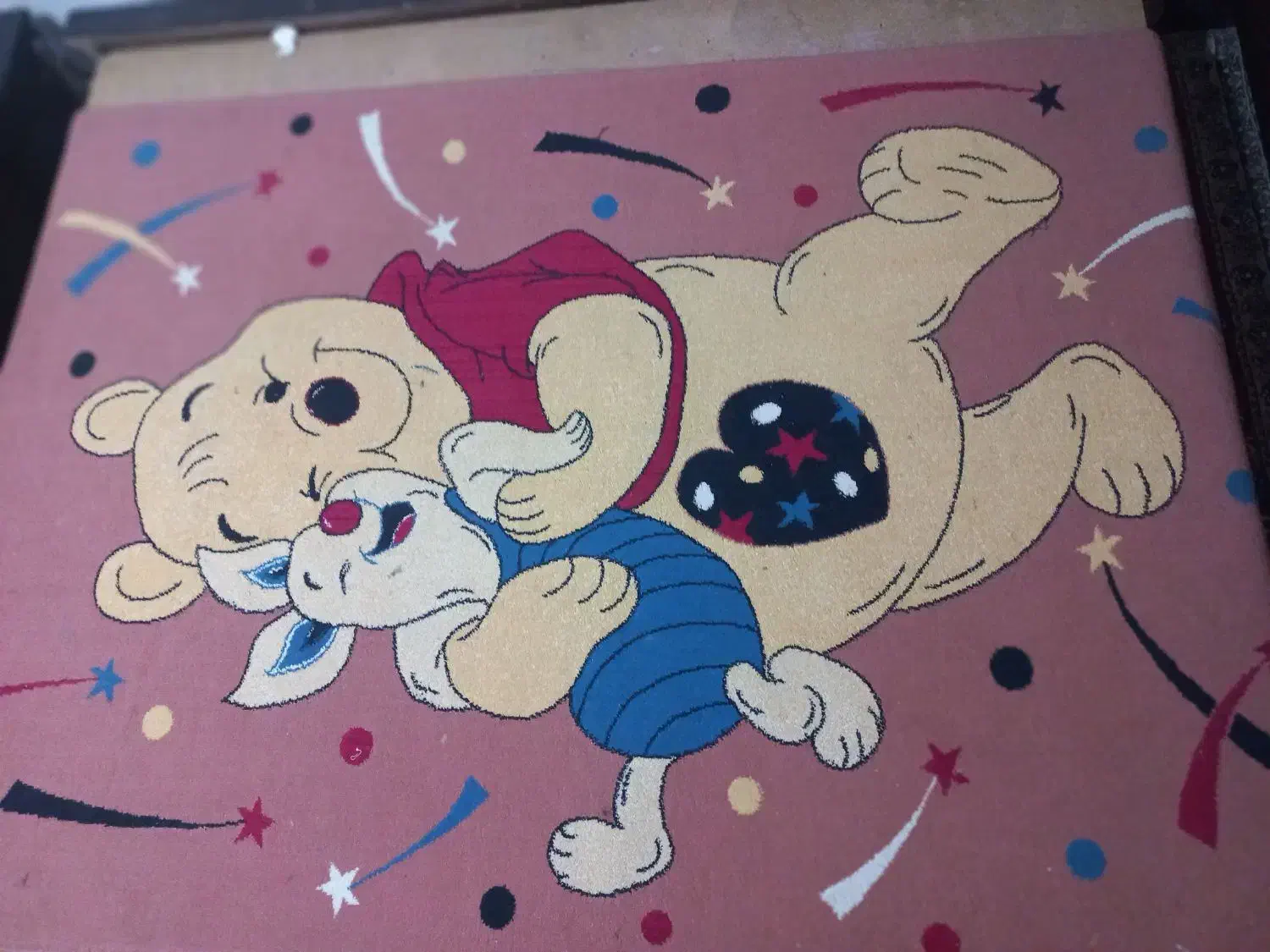 فرش اتاق بچه|اسباب و اثاث بچه|قم, شاه سید علی|دیوار