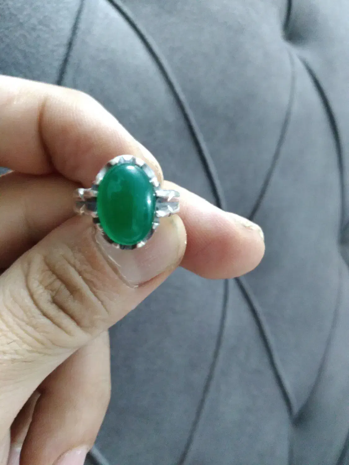 انگشتر نقره|بدلیجات|اصفهان, امامزاده اسماعیل|دیوار