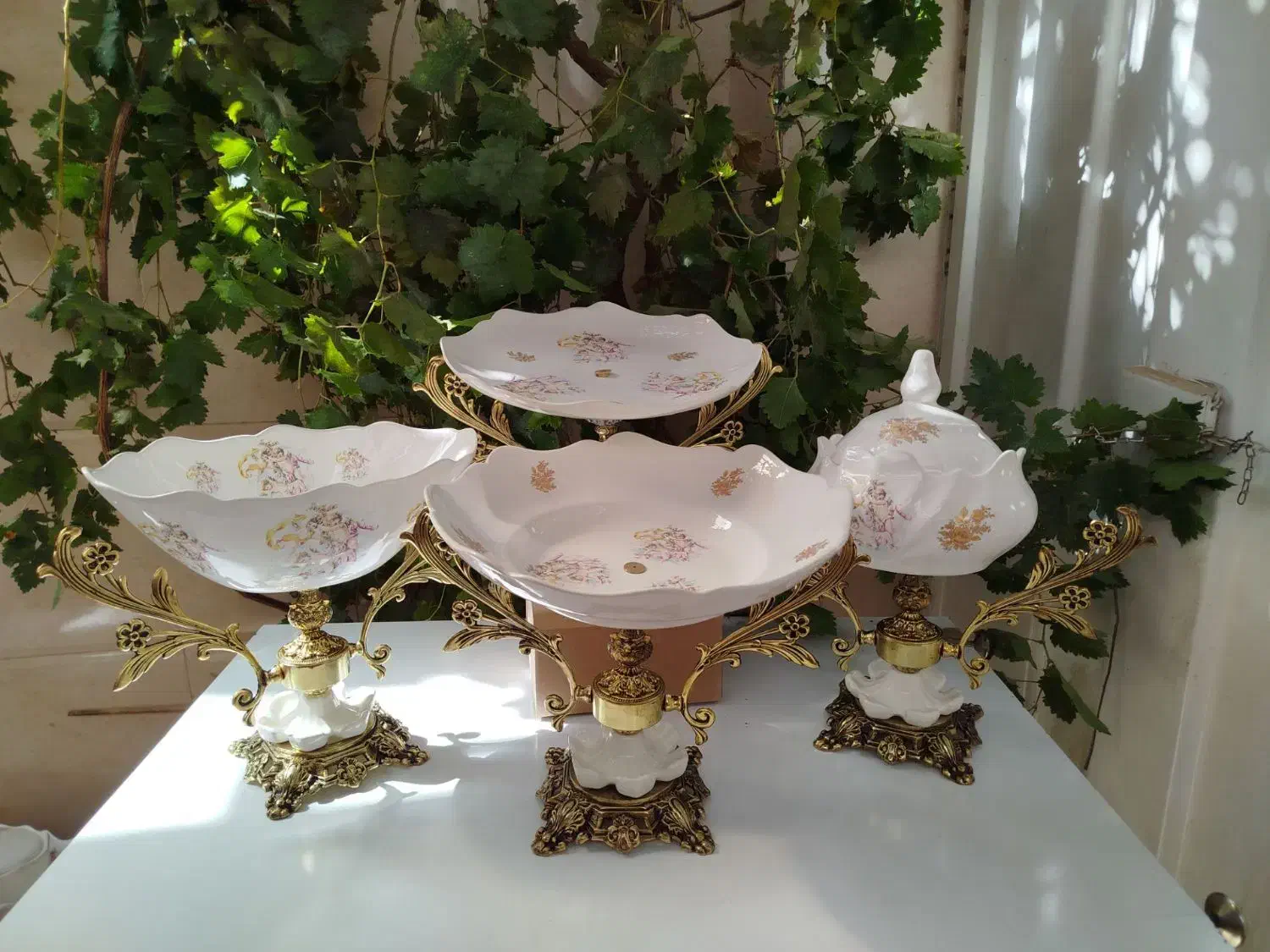 ست برنزی|ظروف سرو و پذیرایی|دزفول, |دیوار