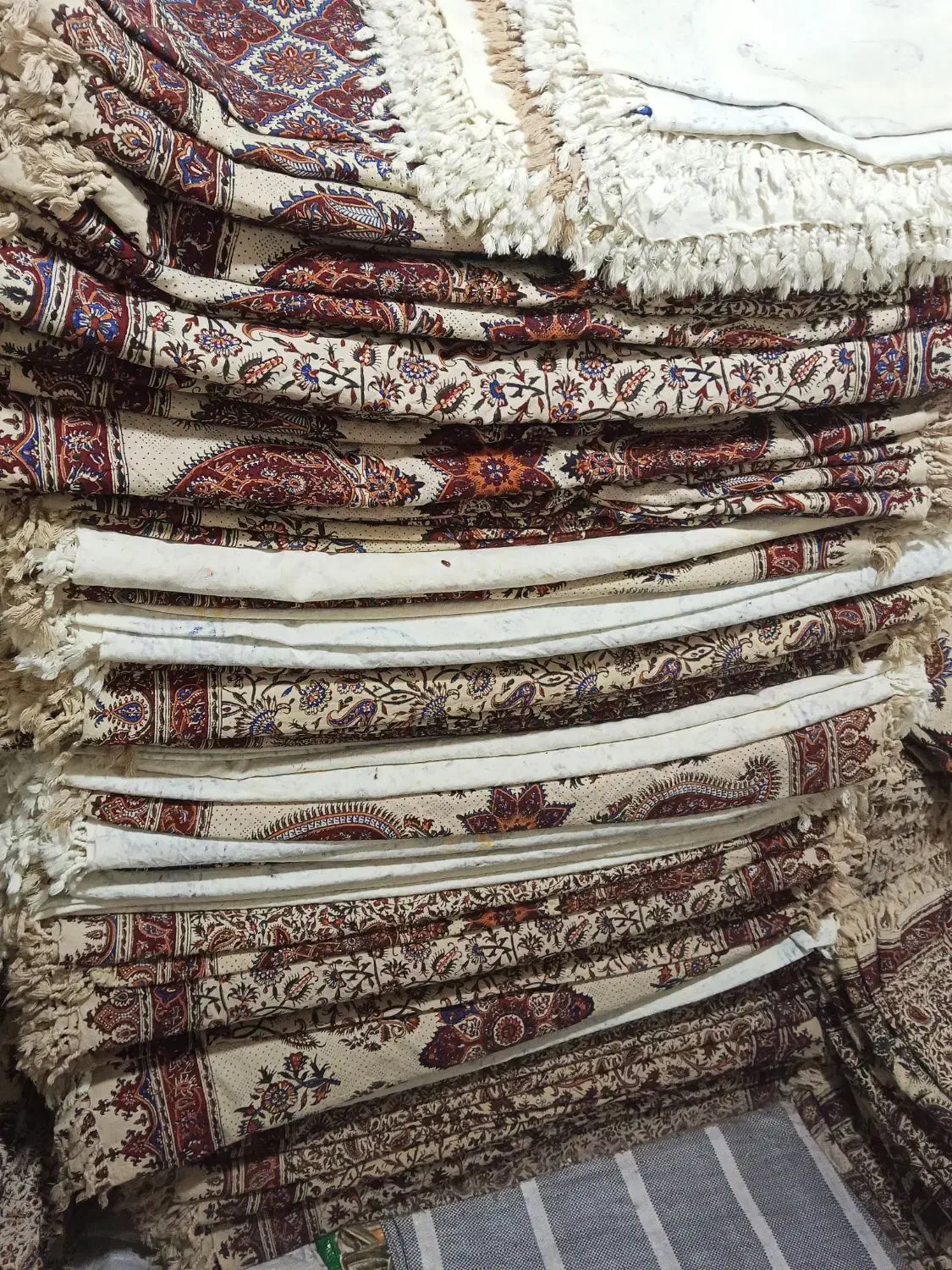 سفره قلمکار|سفره، حوله، دستمال آشپزخانه|برخوار, |دیوار