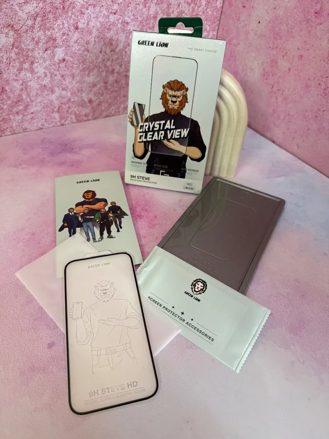 گلس صفحه کریستالگرین لاین|لوازم جانبی موبایل و تبلت|کاشان, بازار کاشان|دیوار